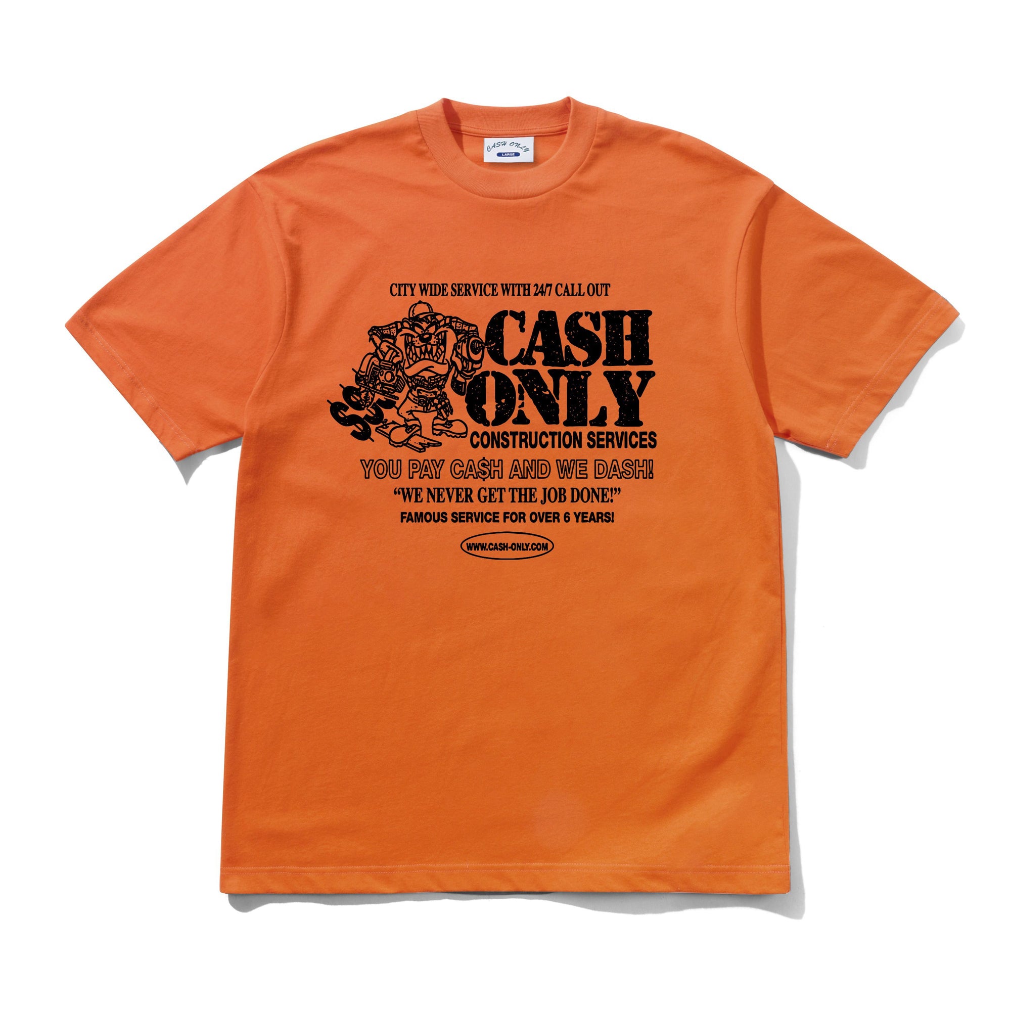 Dash Tee, Orange