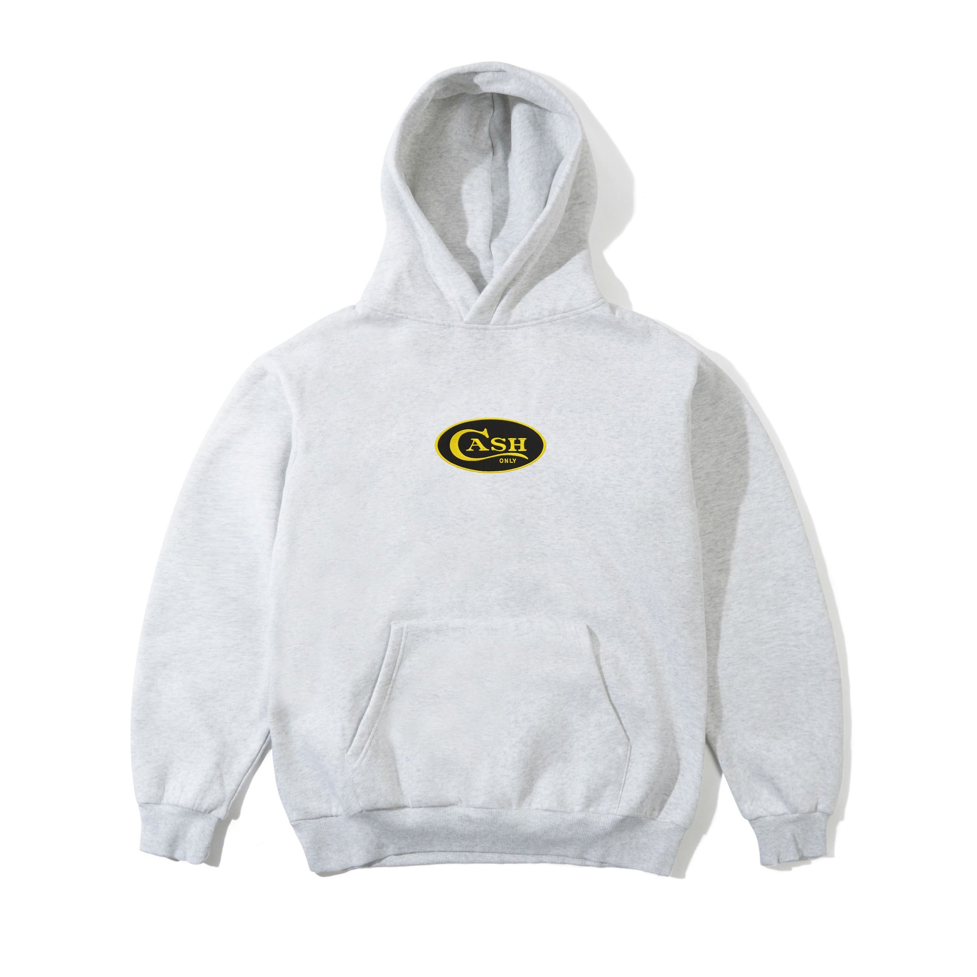 Emblem Pullover Hood, Ash