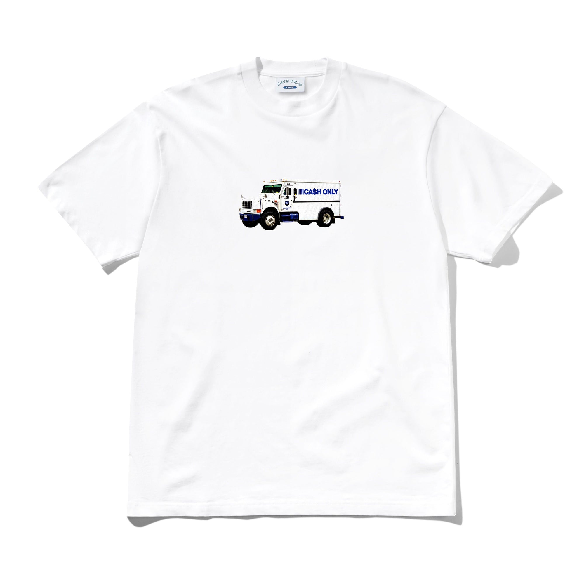 Money Truck Tee, White