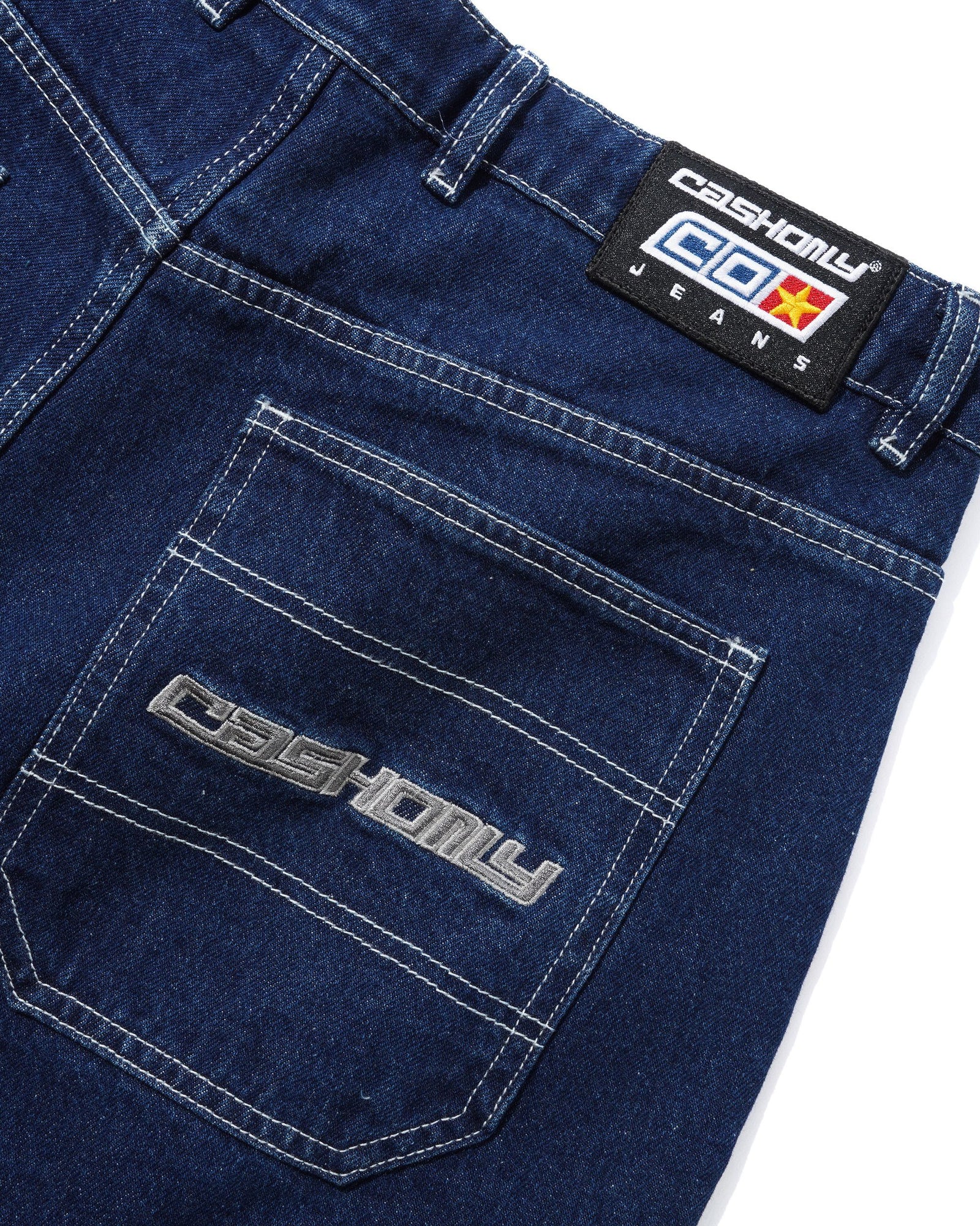 Aleka Denim Jeans, Dark Indigo