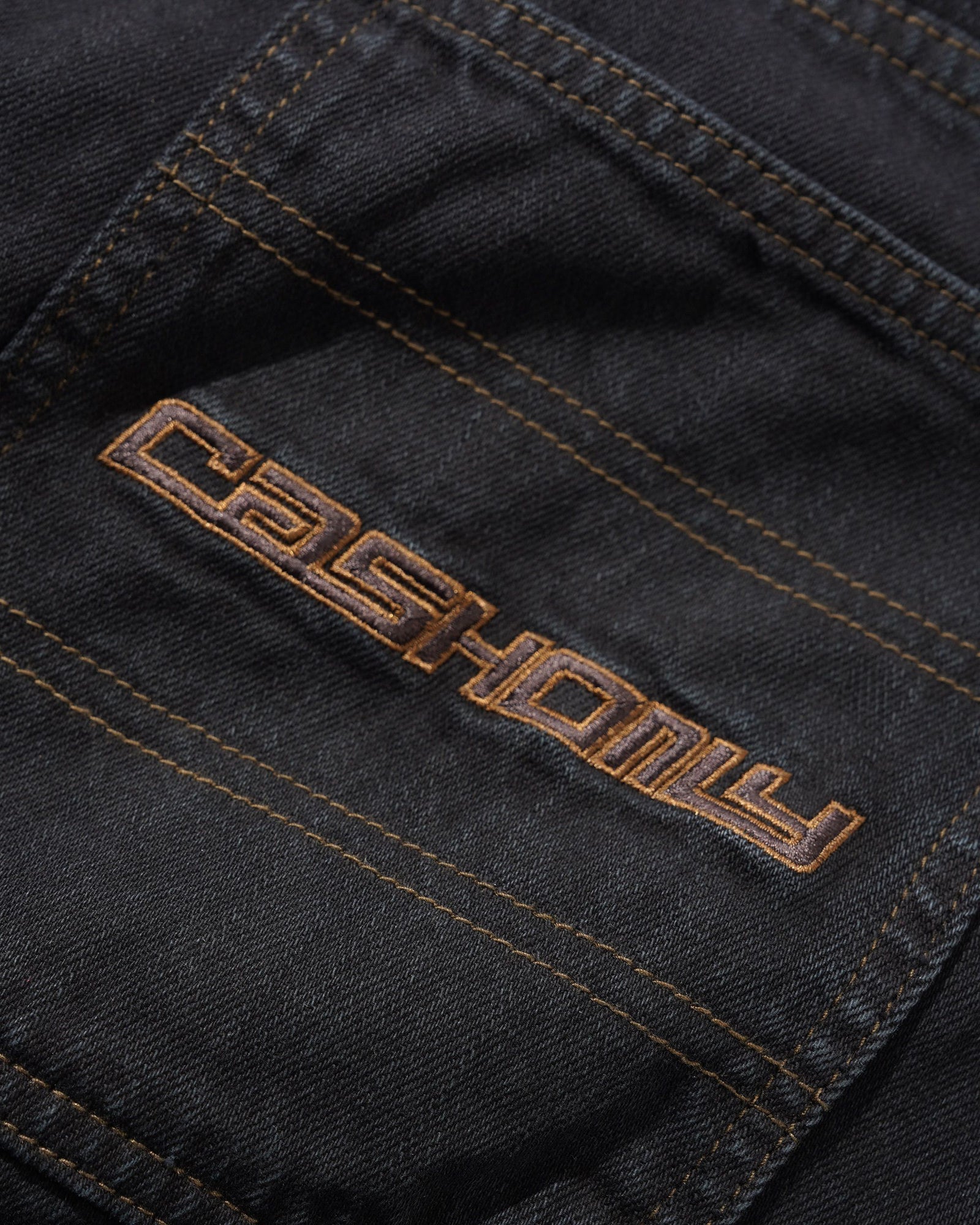 Aleka Denim Jeans, Flat Black