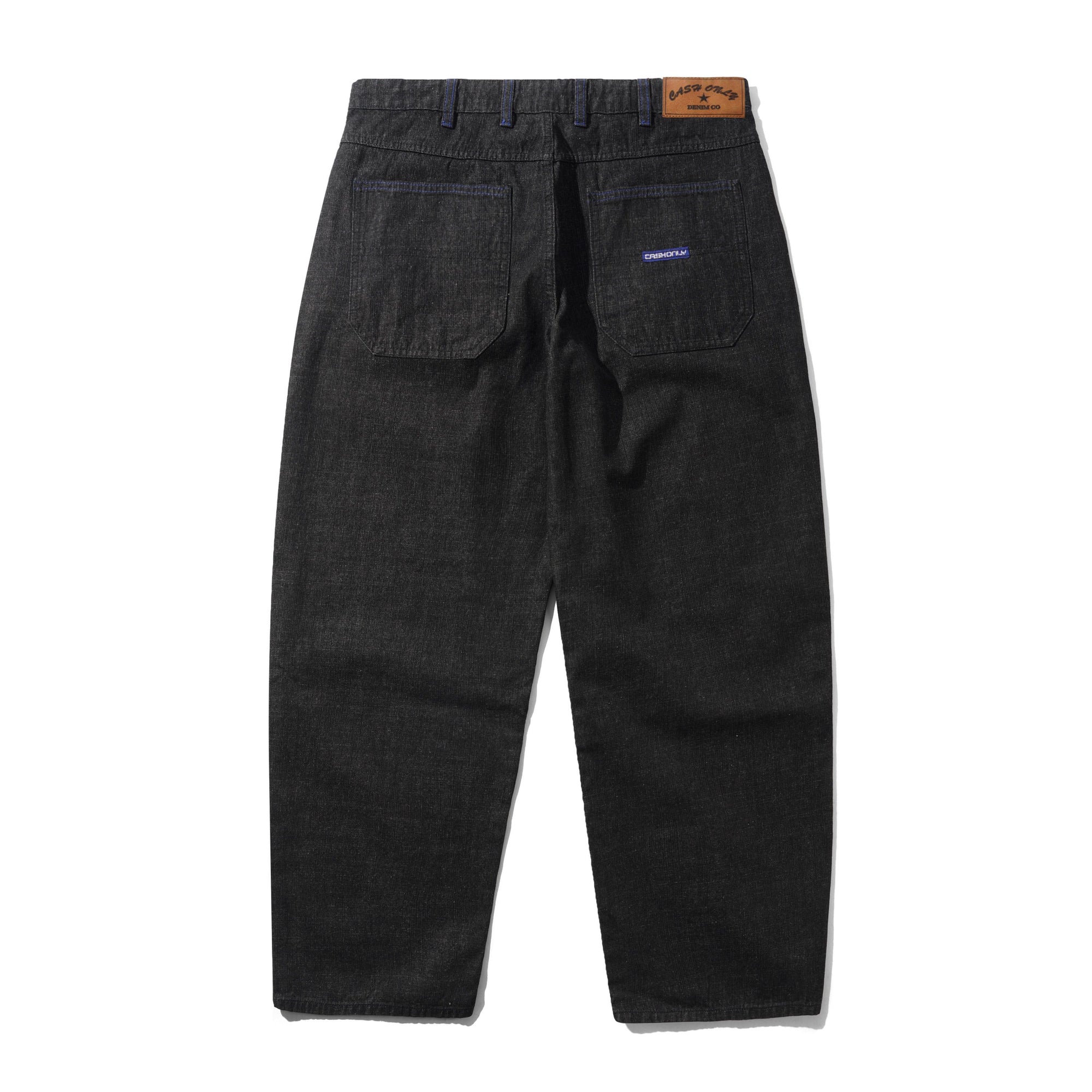 Break Denim Jeans, Streaky Black