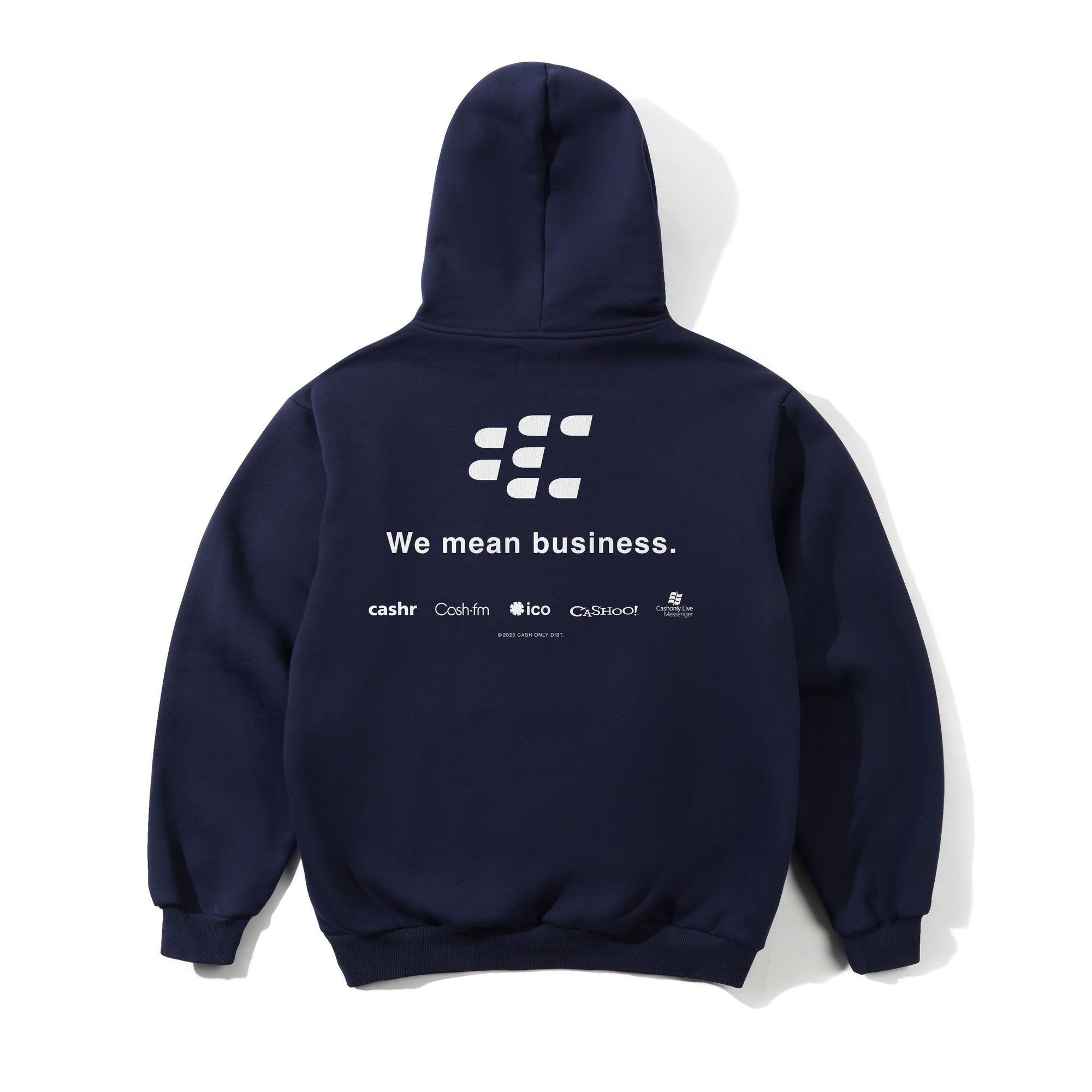 Business Pullover Hood, Navy