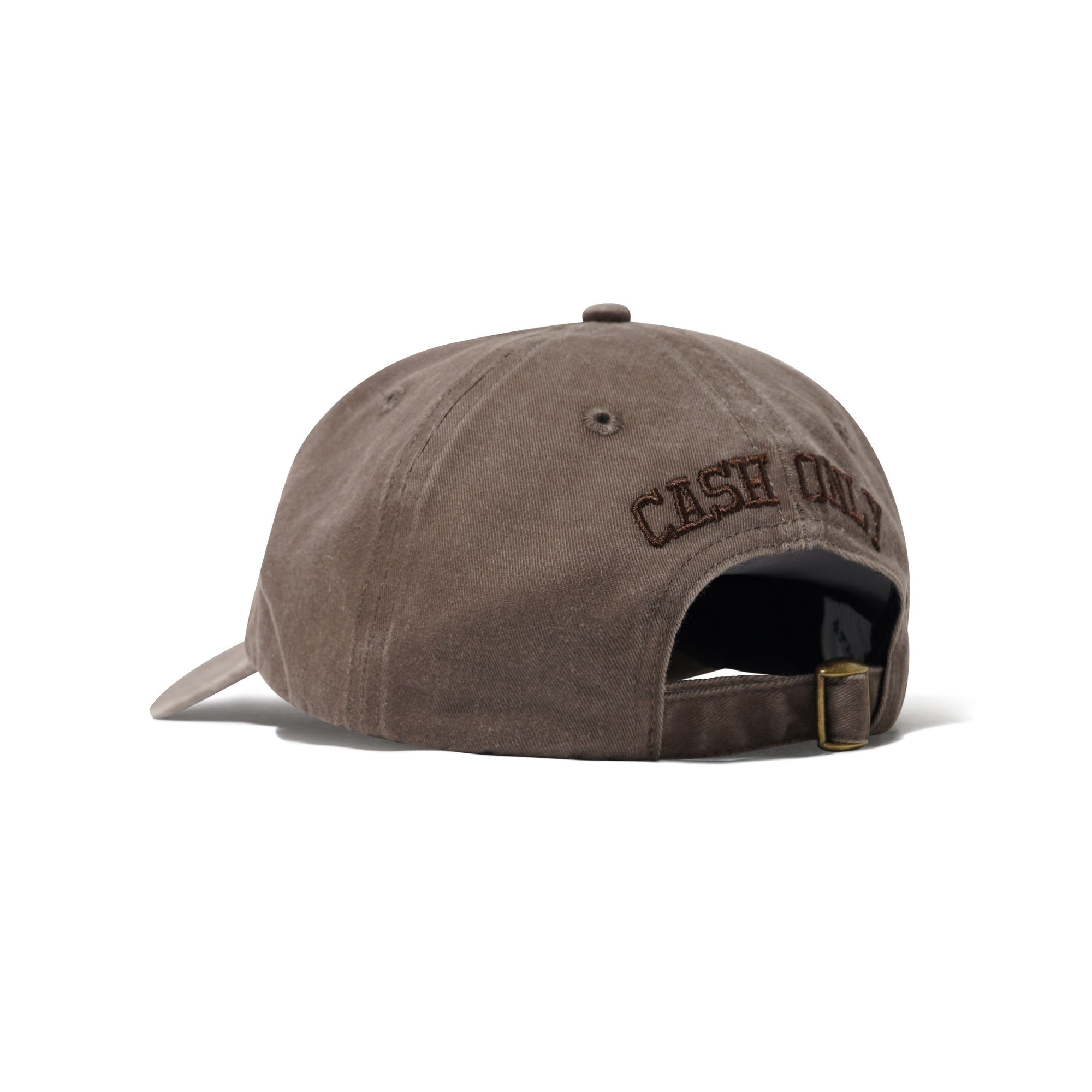 Campus 6 Panel Cap, Washed Brown