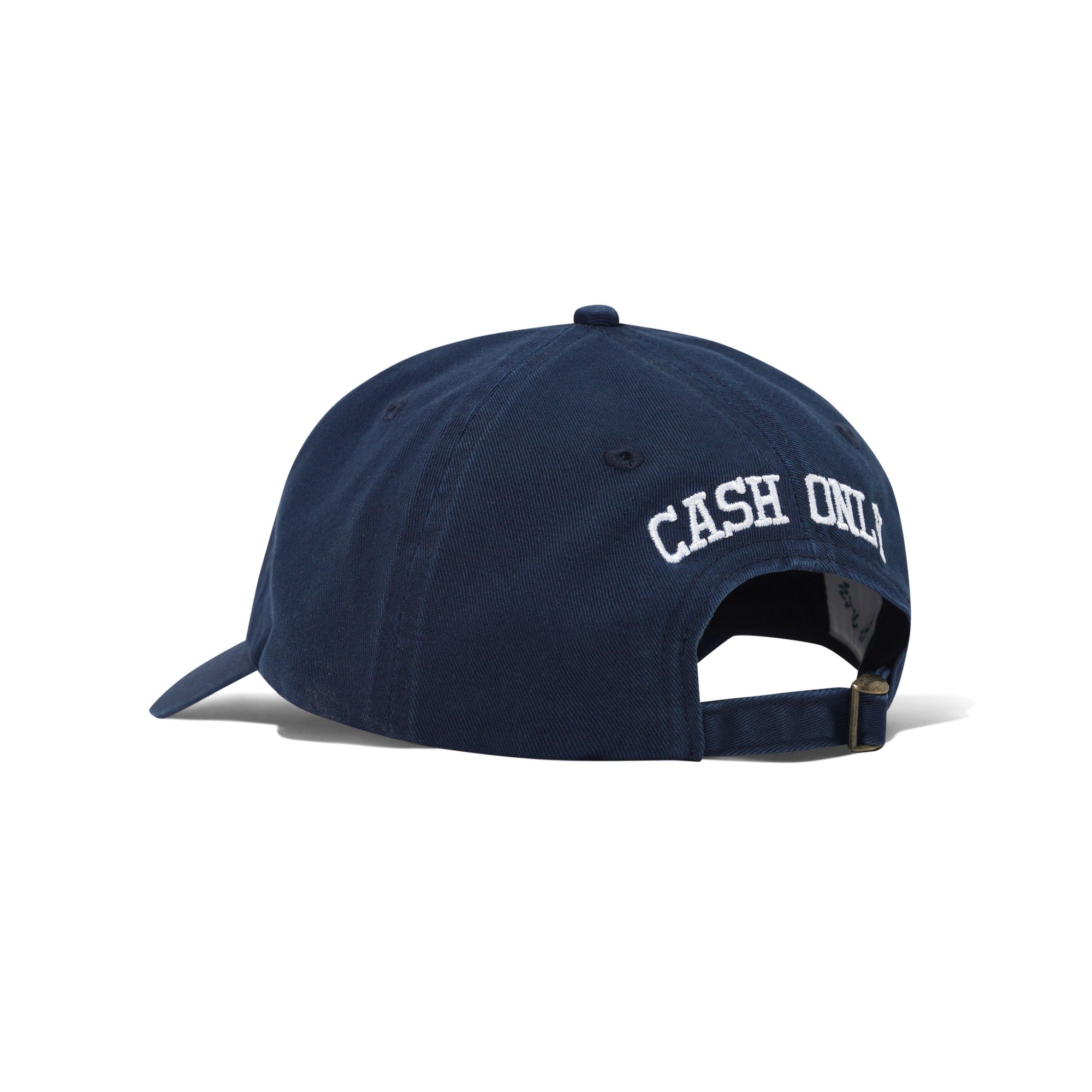 Campus 6 Panel Cap, Washed Navy