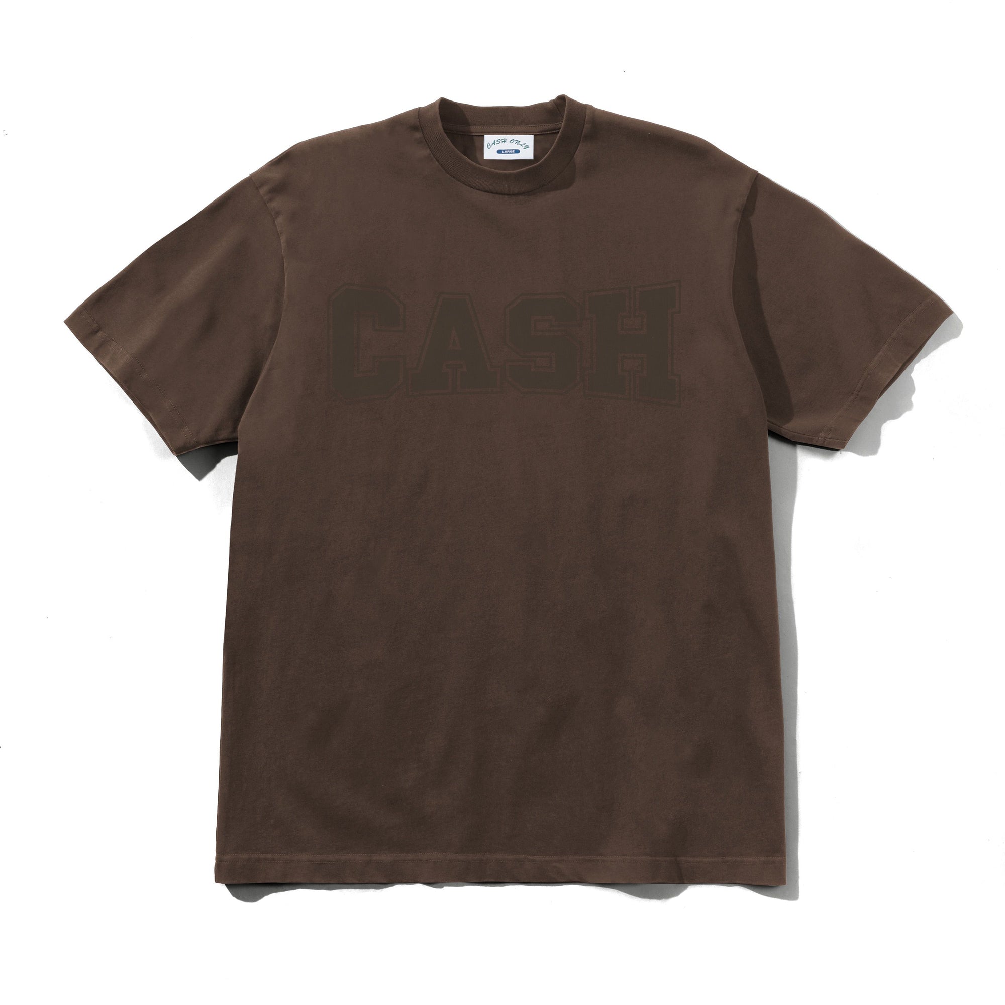 Campus Tee, Washed Brown