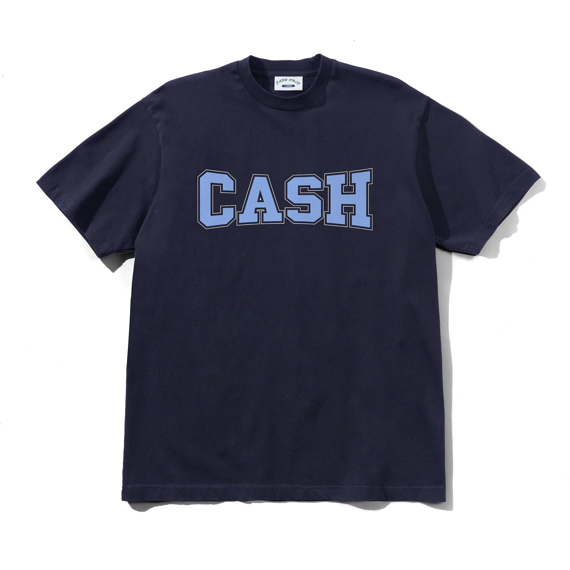 Campus Tee, Washed Navy