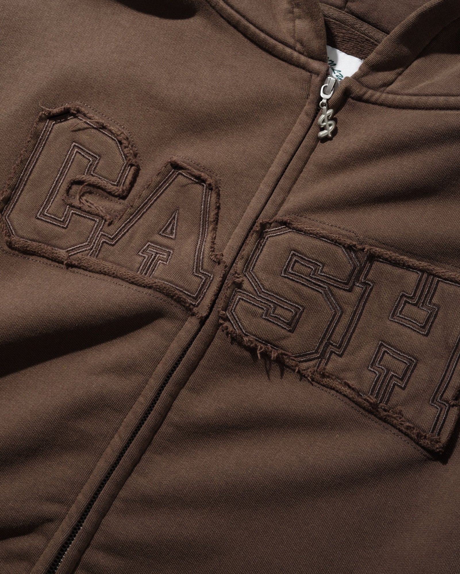 Campus Zip-Thru Hood, Washed Brown
