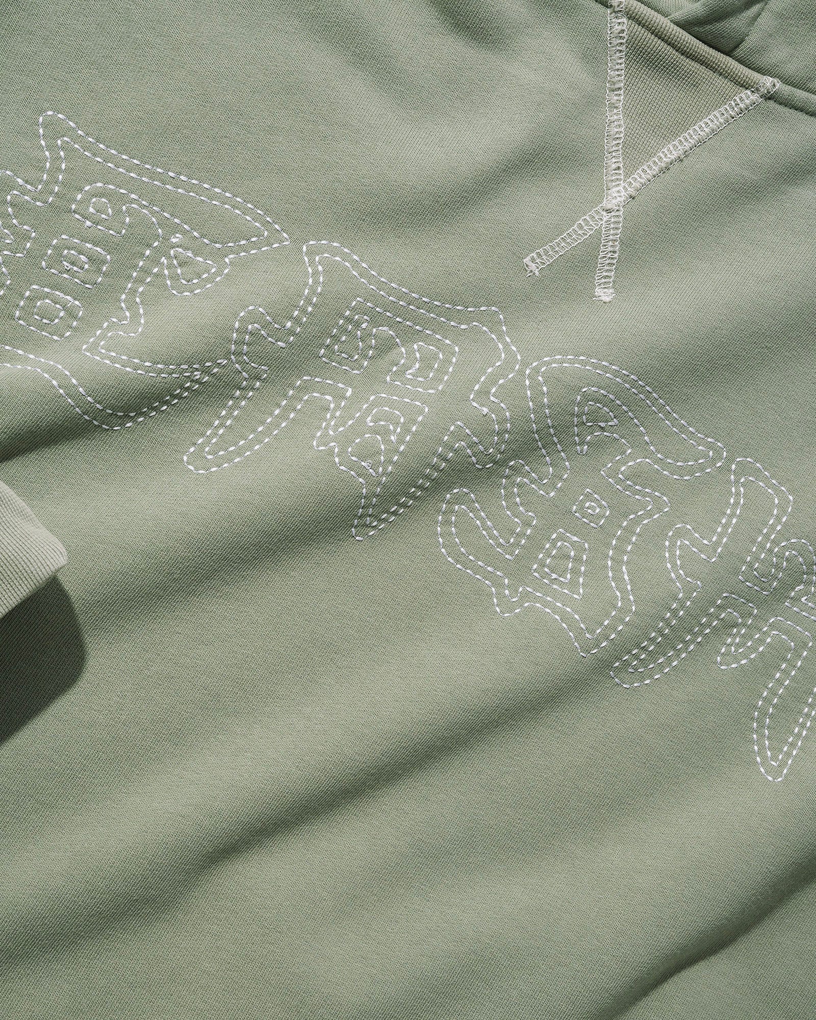 Cash Pullover Hood, Washed Dull Mint