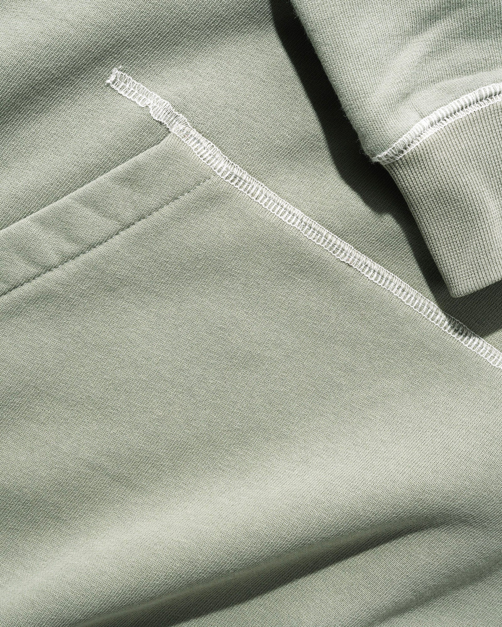 Cash Pullover Hood, Washed Dull Mint
