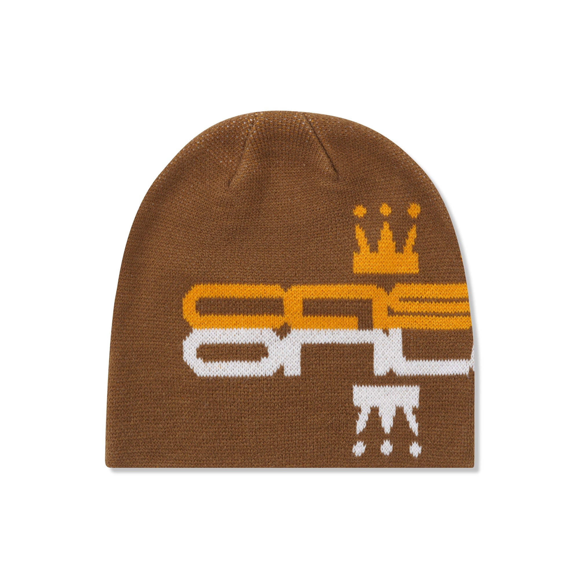 Crown Skully Beanie, Oak