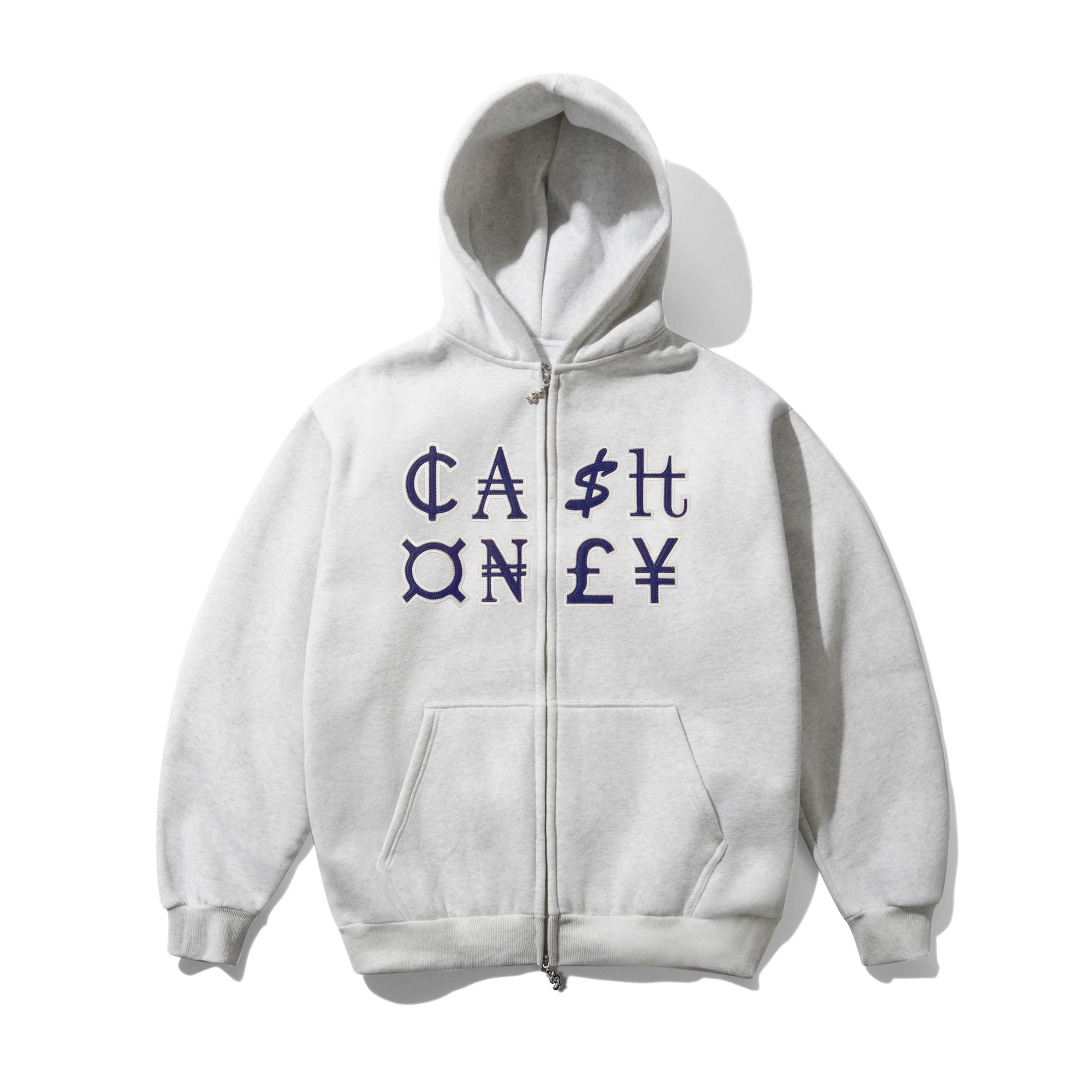 Currency Zip-Thru Hood, Ash