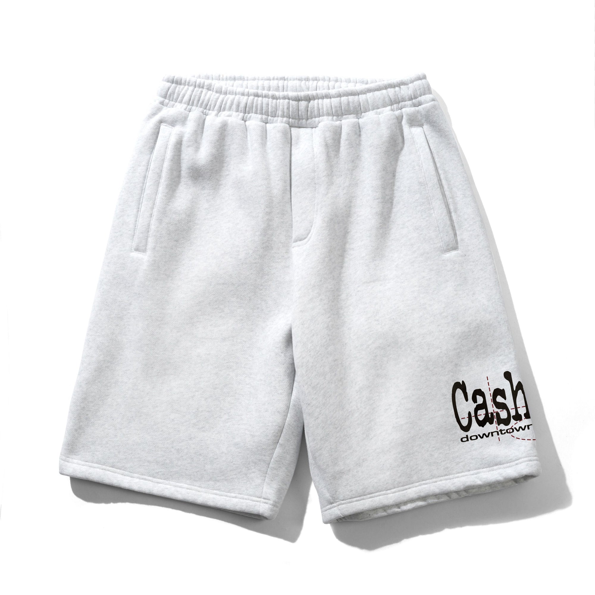 Downtown Fleece Shorts, Ash