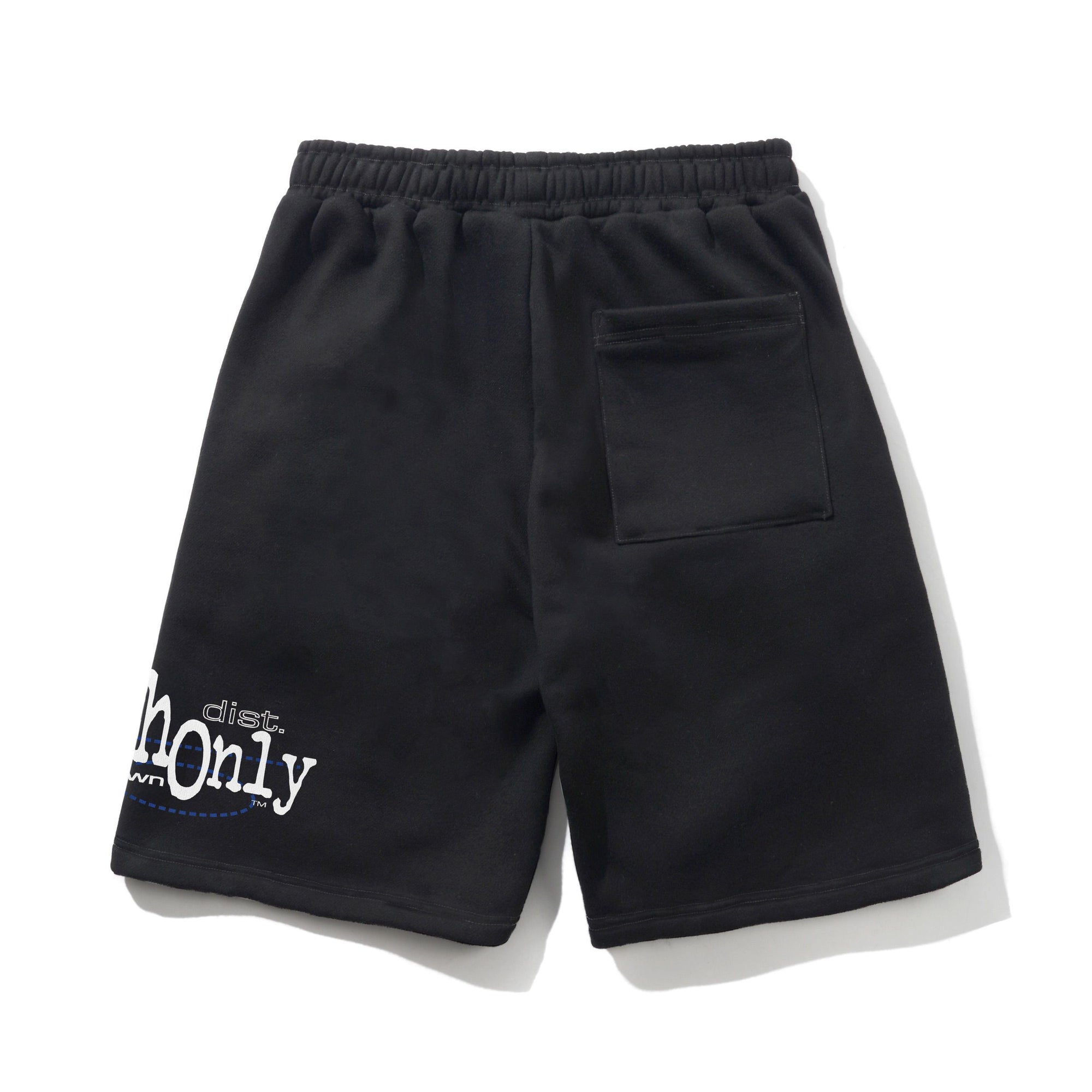 Downtown Fleece Shorts, Black