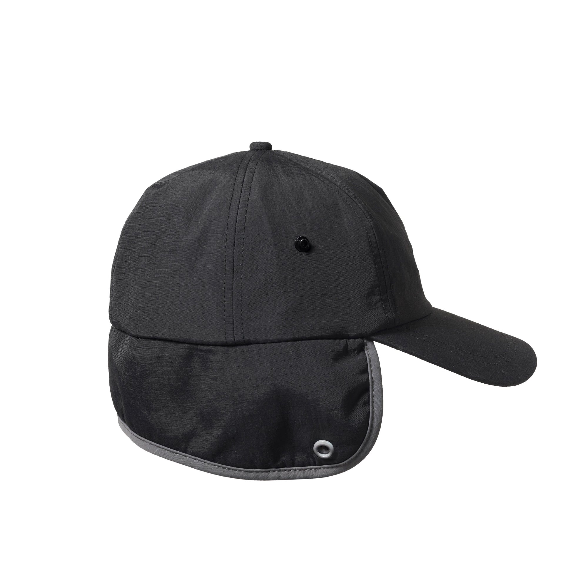 Numeric Flap Cap, Black