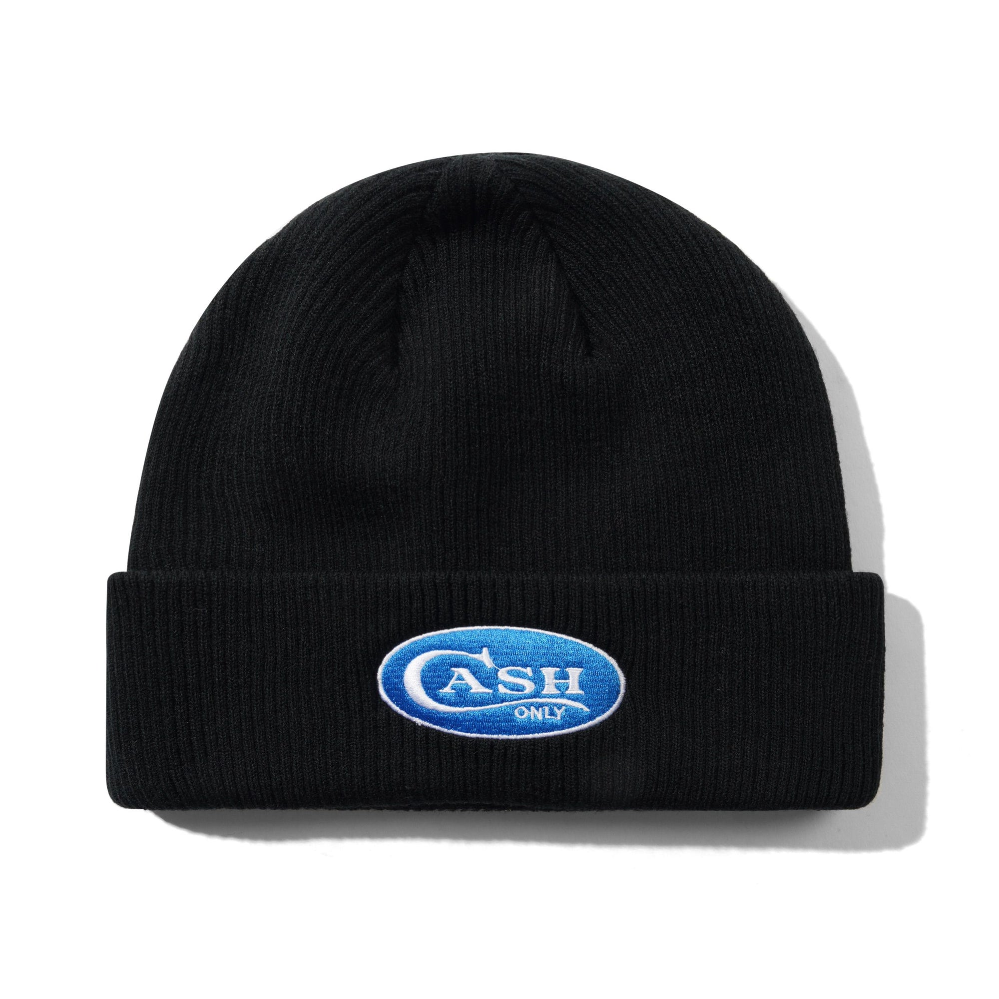 Emblem Beanie, Black