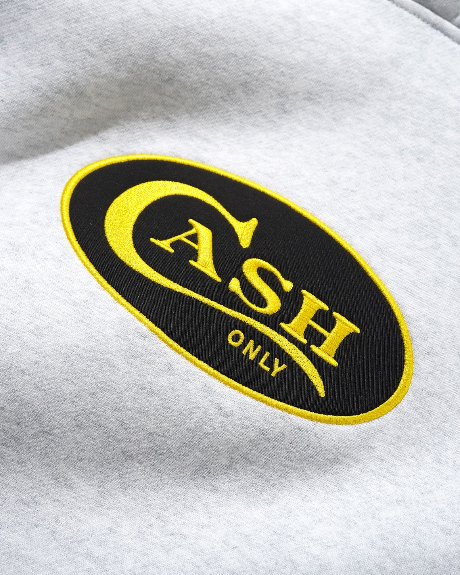 Emblem Pullover Hood, Ash