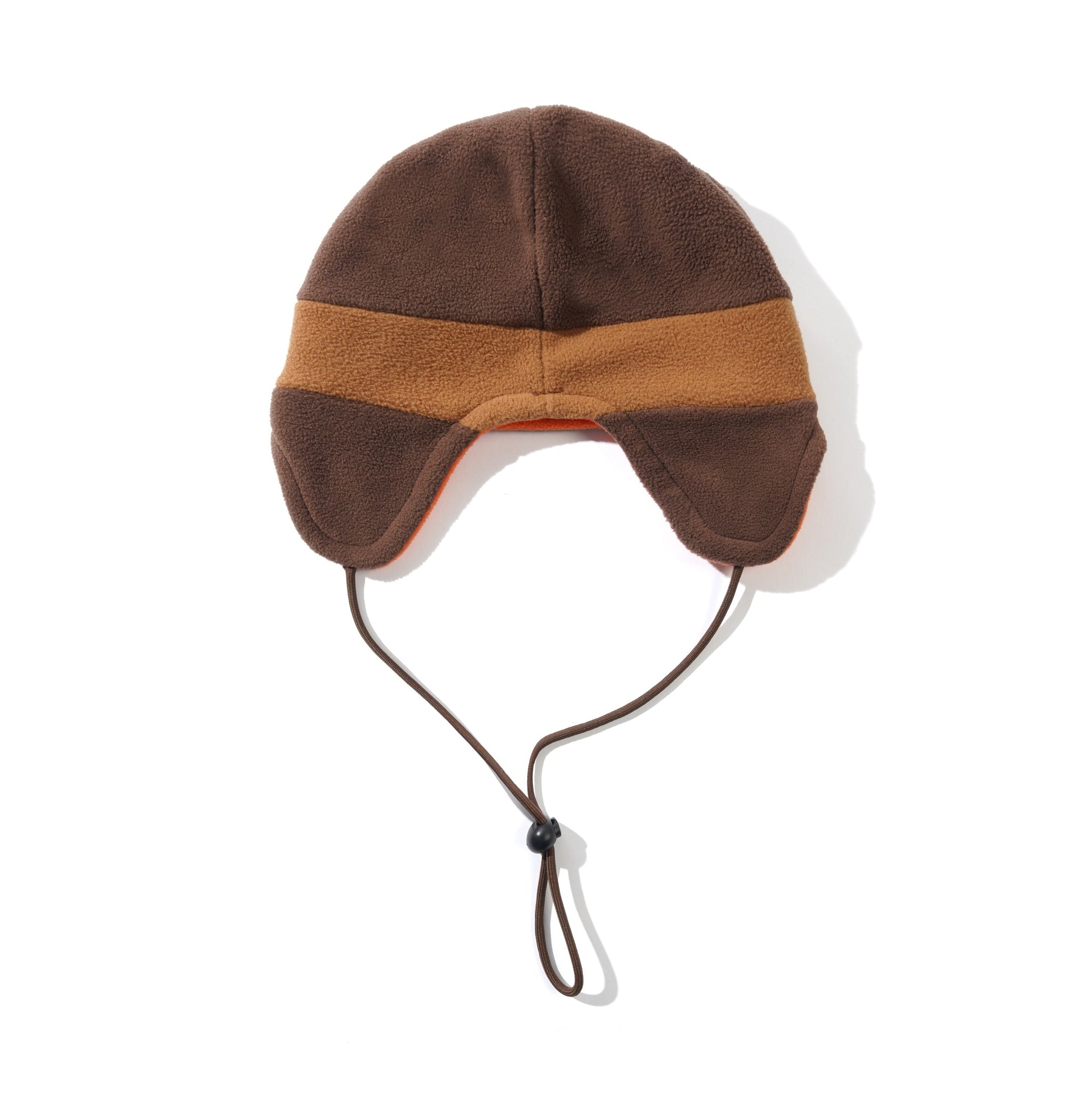 Flap Beanie, Brown