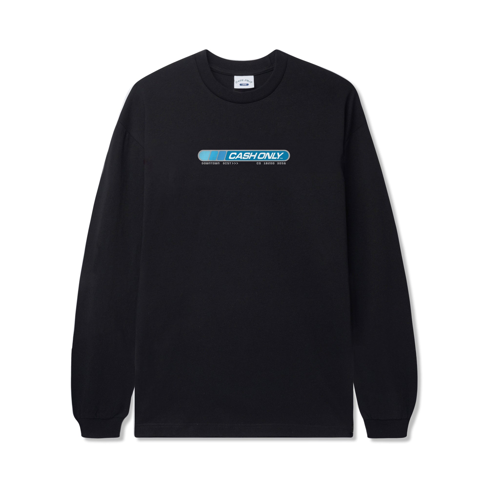 Gauge L/S Tee, Black