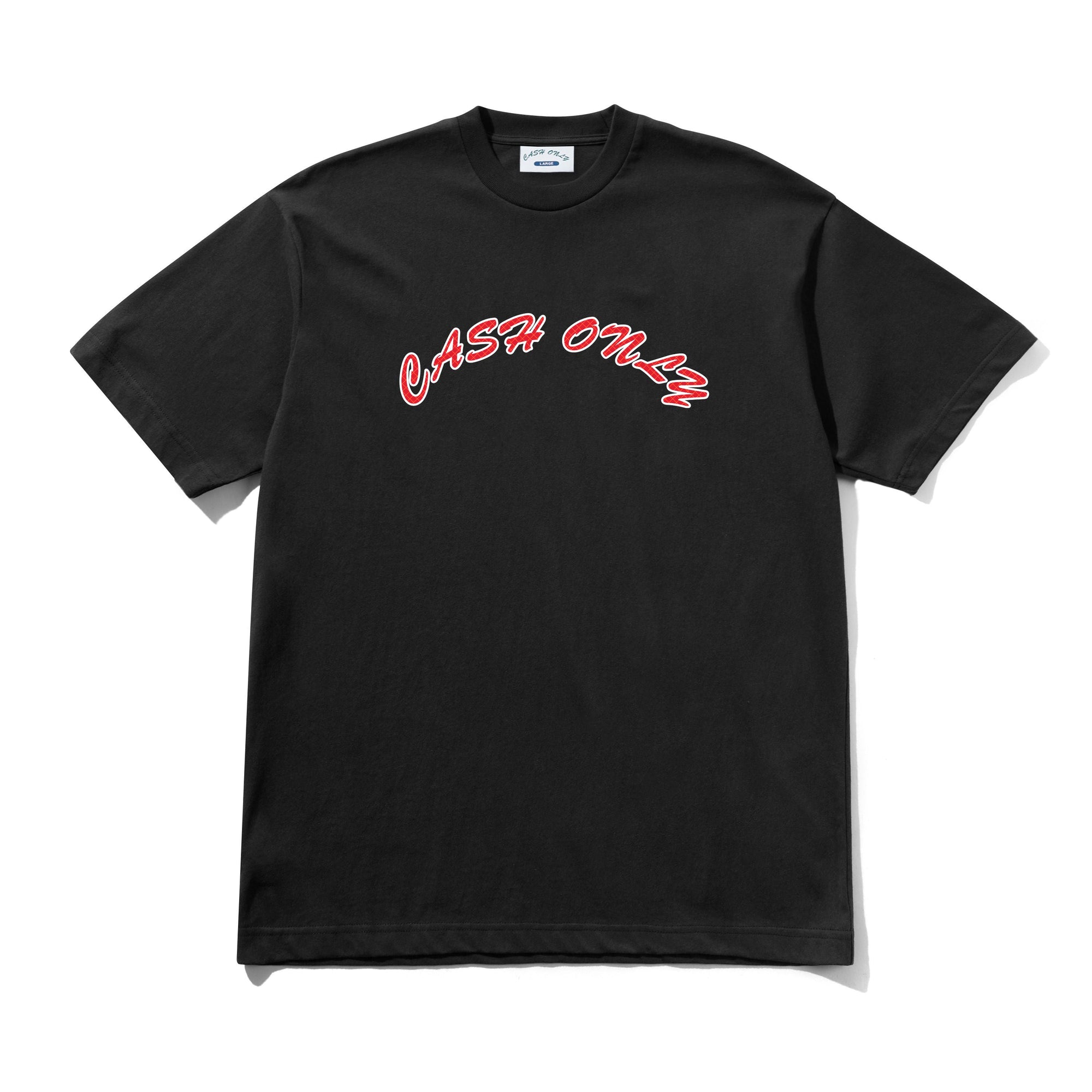 Grid Logo Tee, Black