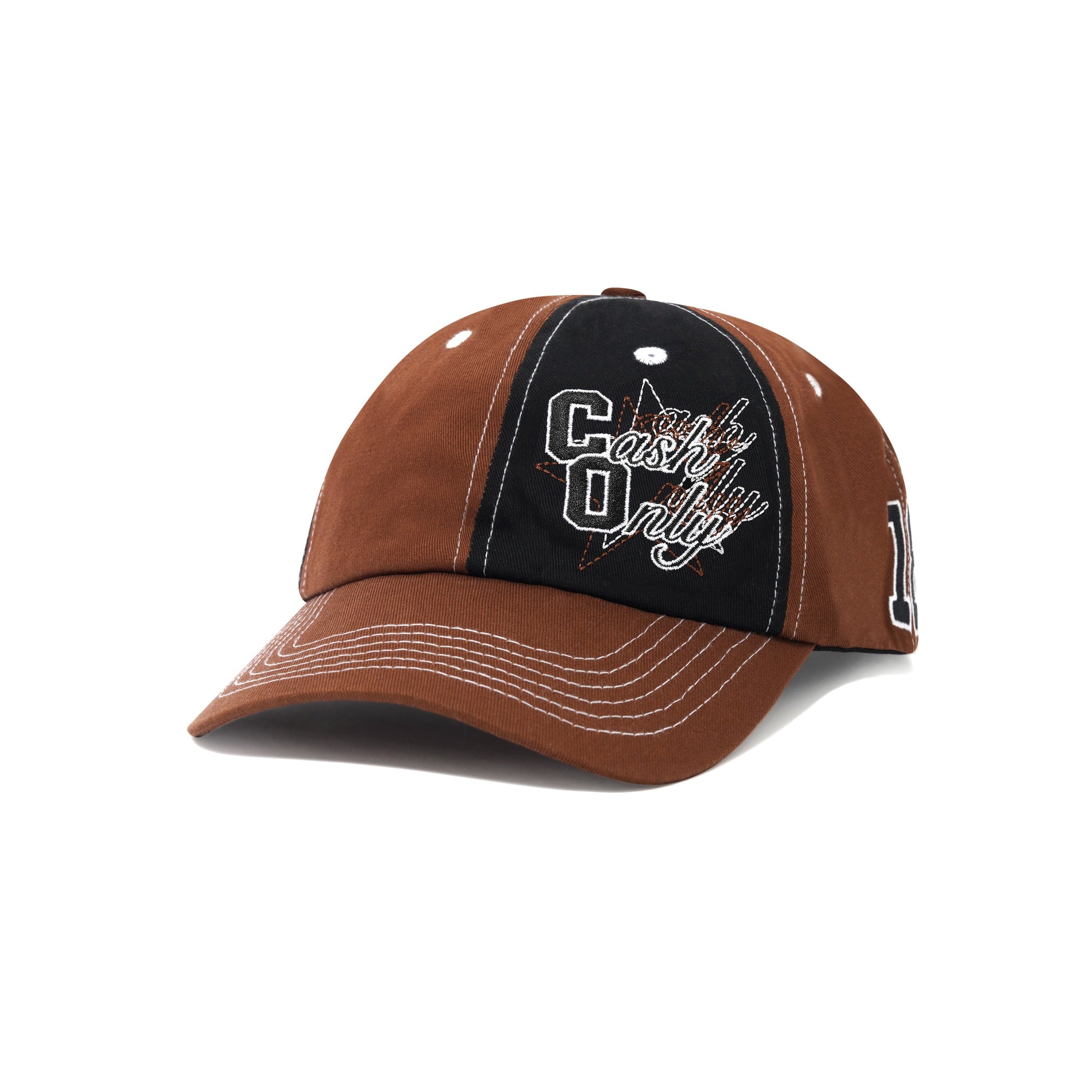 Halftime 6 Panel Cap, Brown