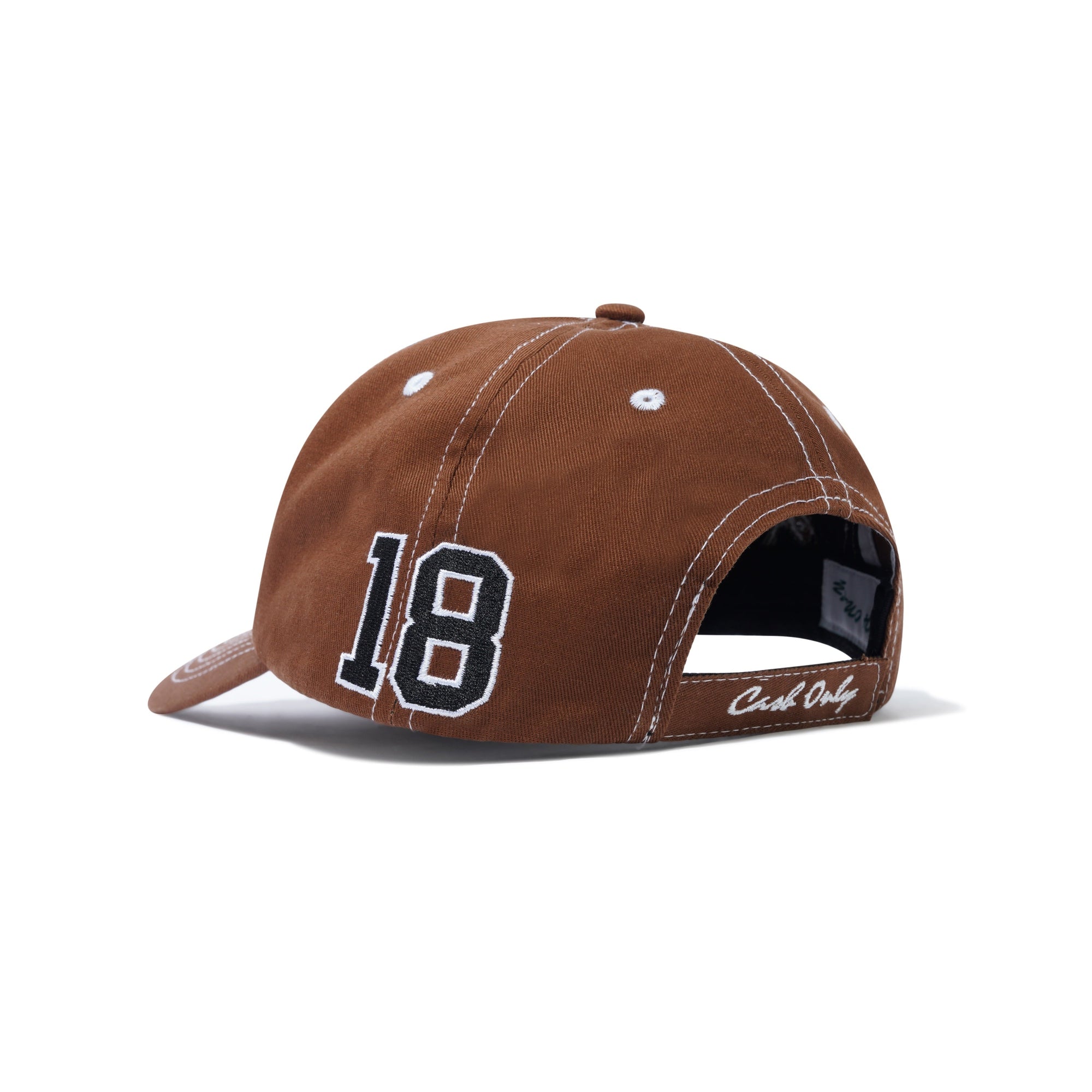 Halftime 6 Panel Cap, Brown