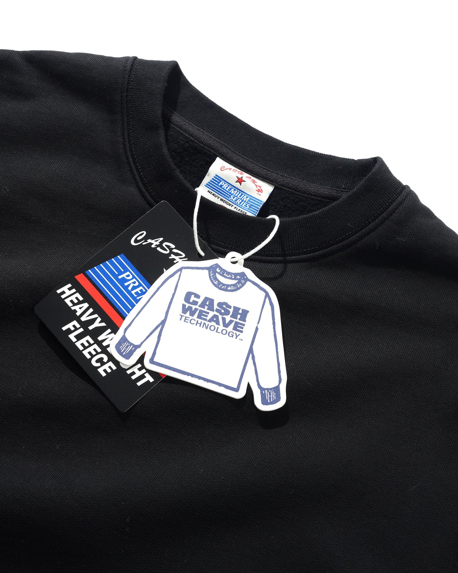 Heavy-Weight Crewneck, Black