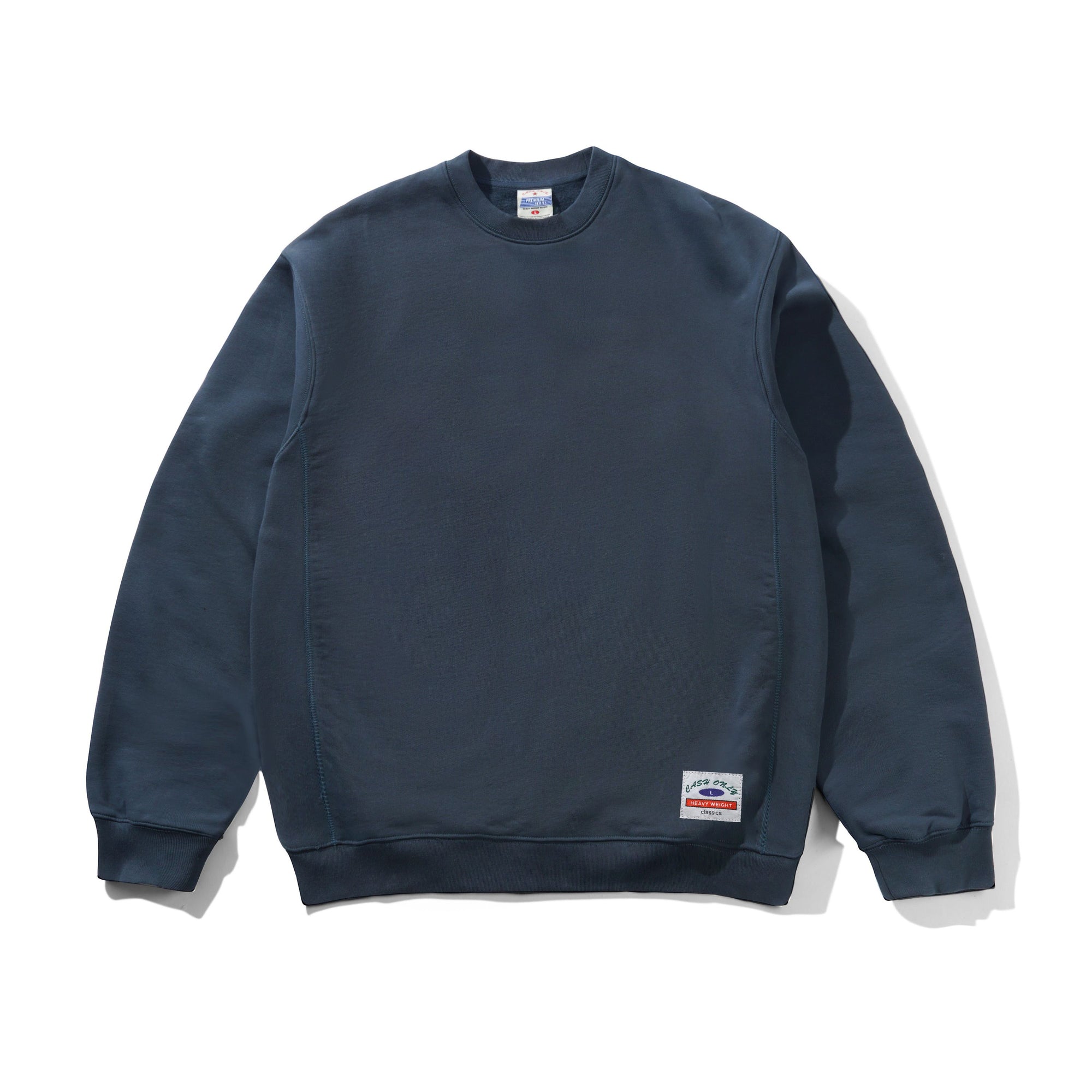 Heavy-Weight Crewneck, Navy