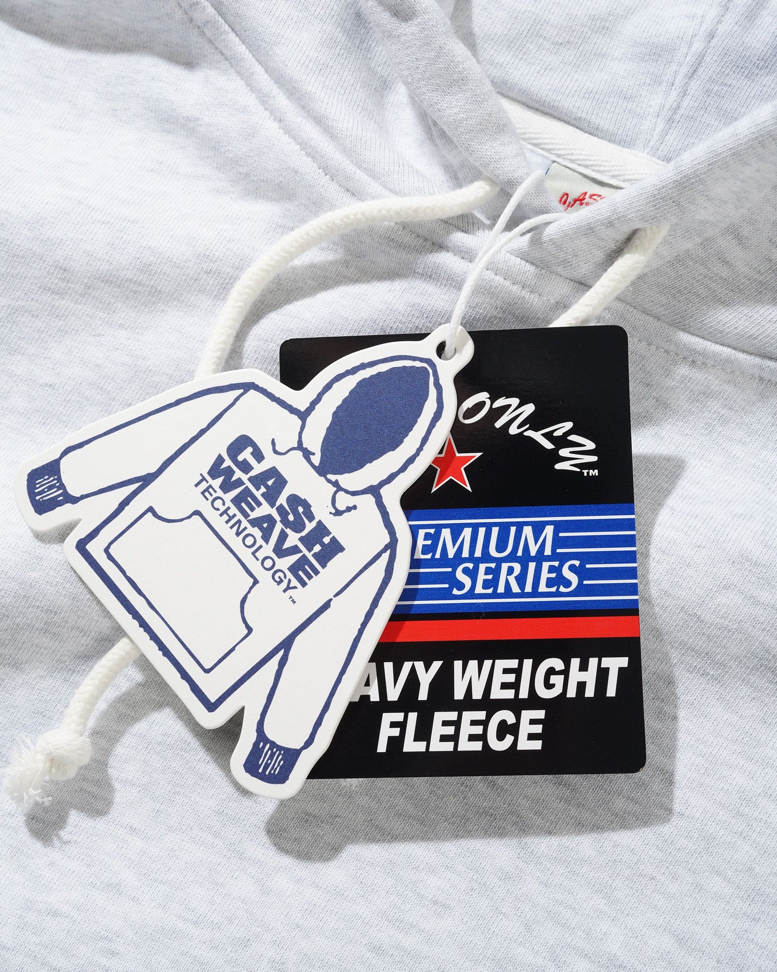 Heavy-Weight Pullover Hood, Ash