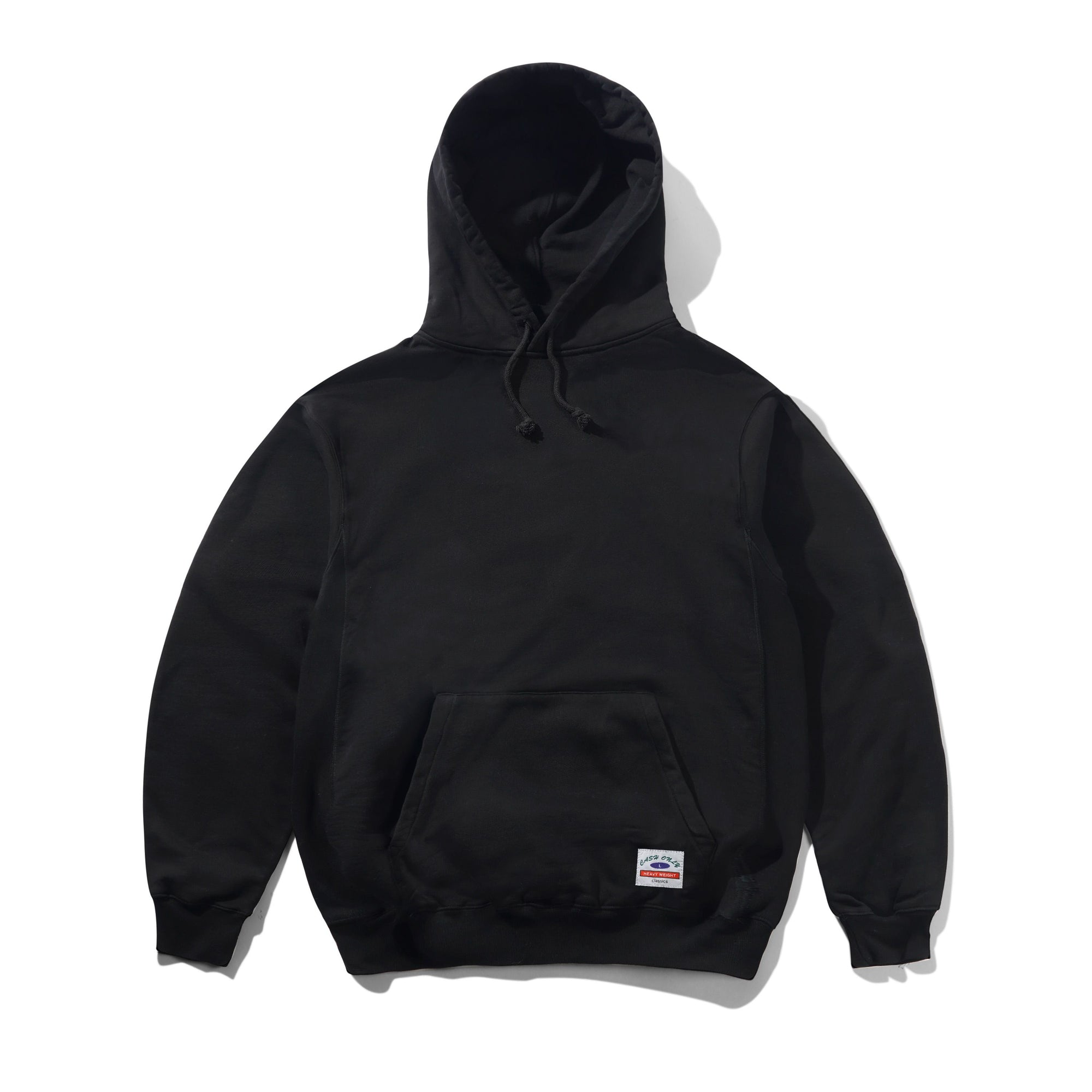 Heavy-Weight Pullover Hood, Black
