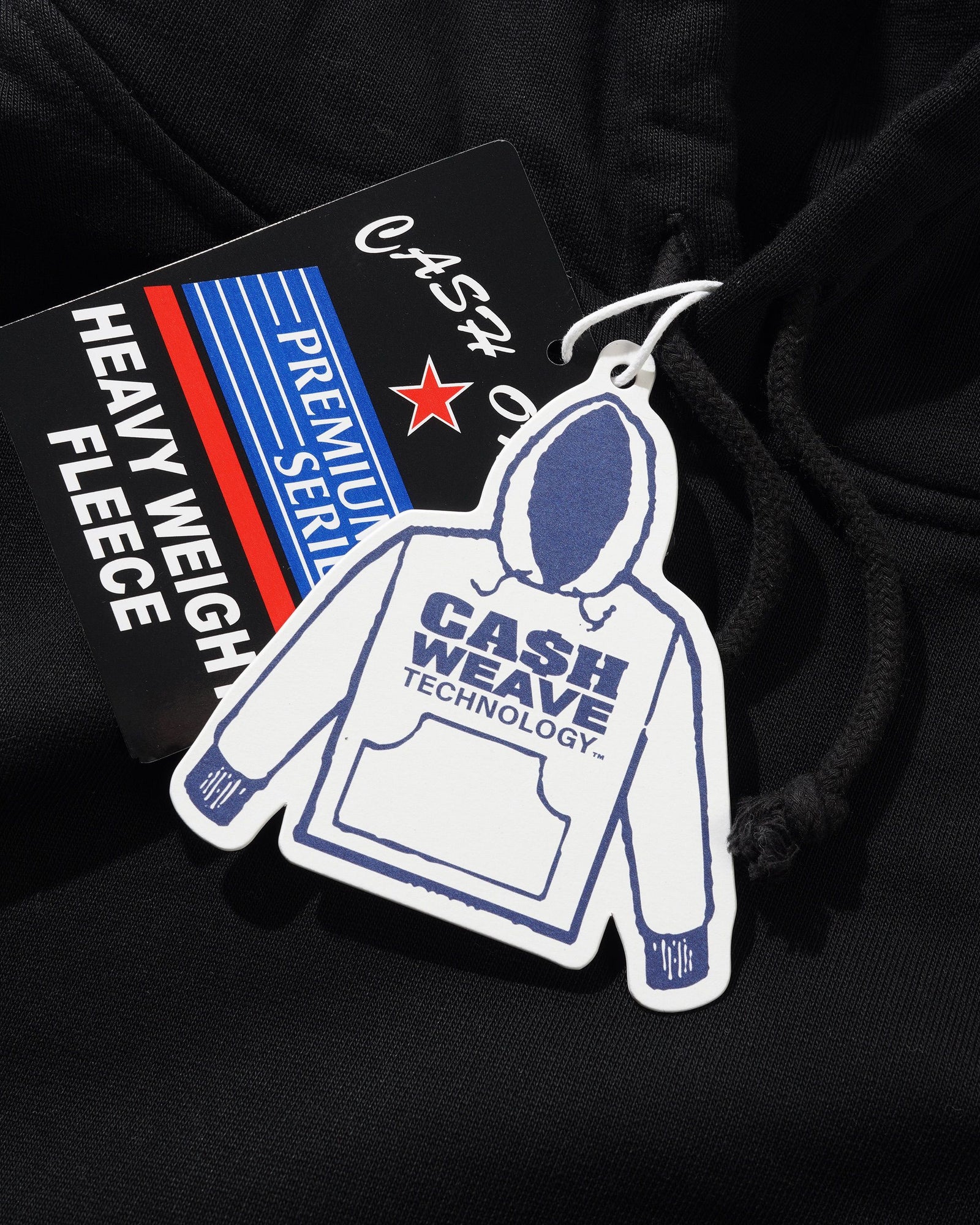 Heavy-Weight Pullover Hood, Black