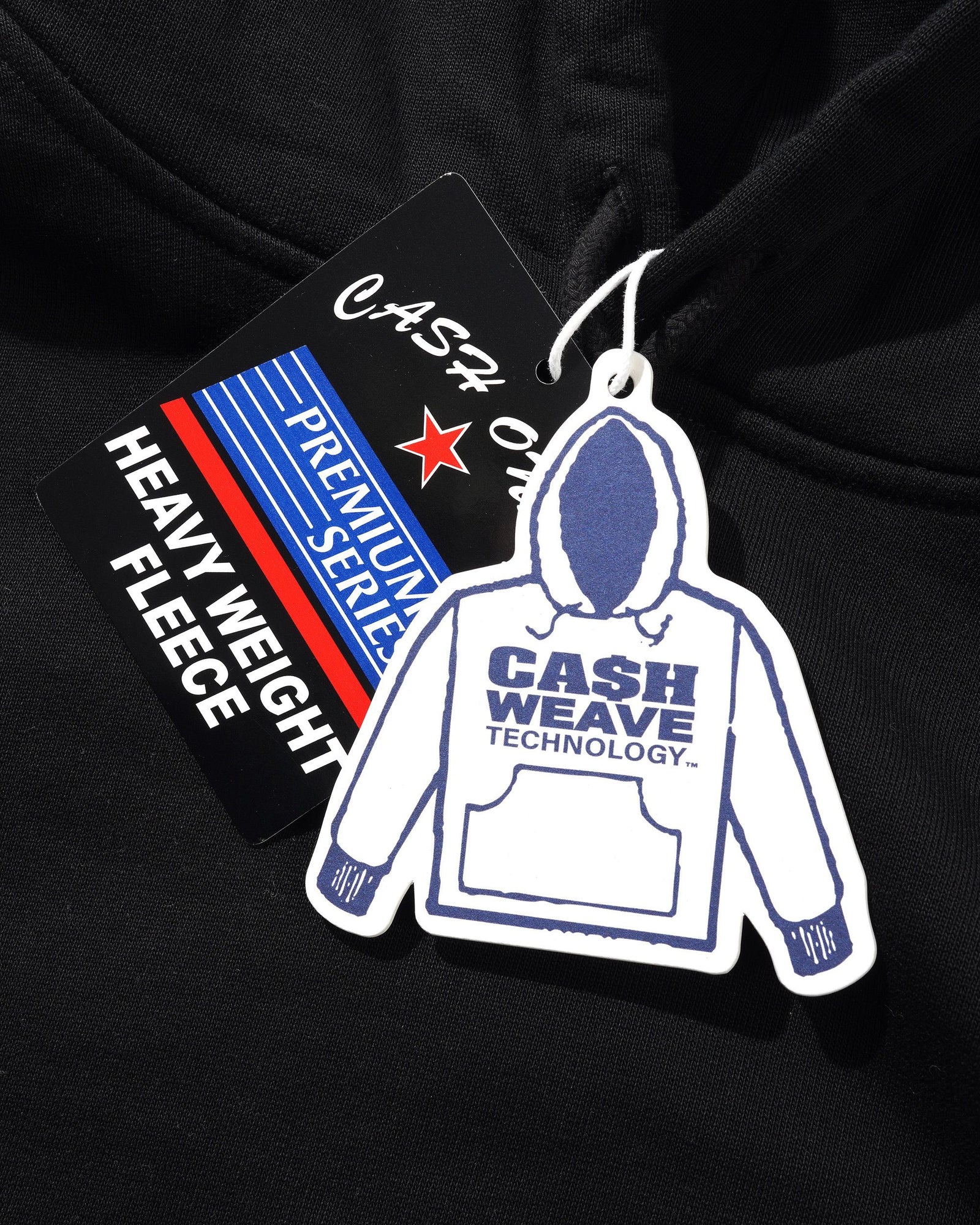 Heavy-Weight Pullover Hood, Black