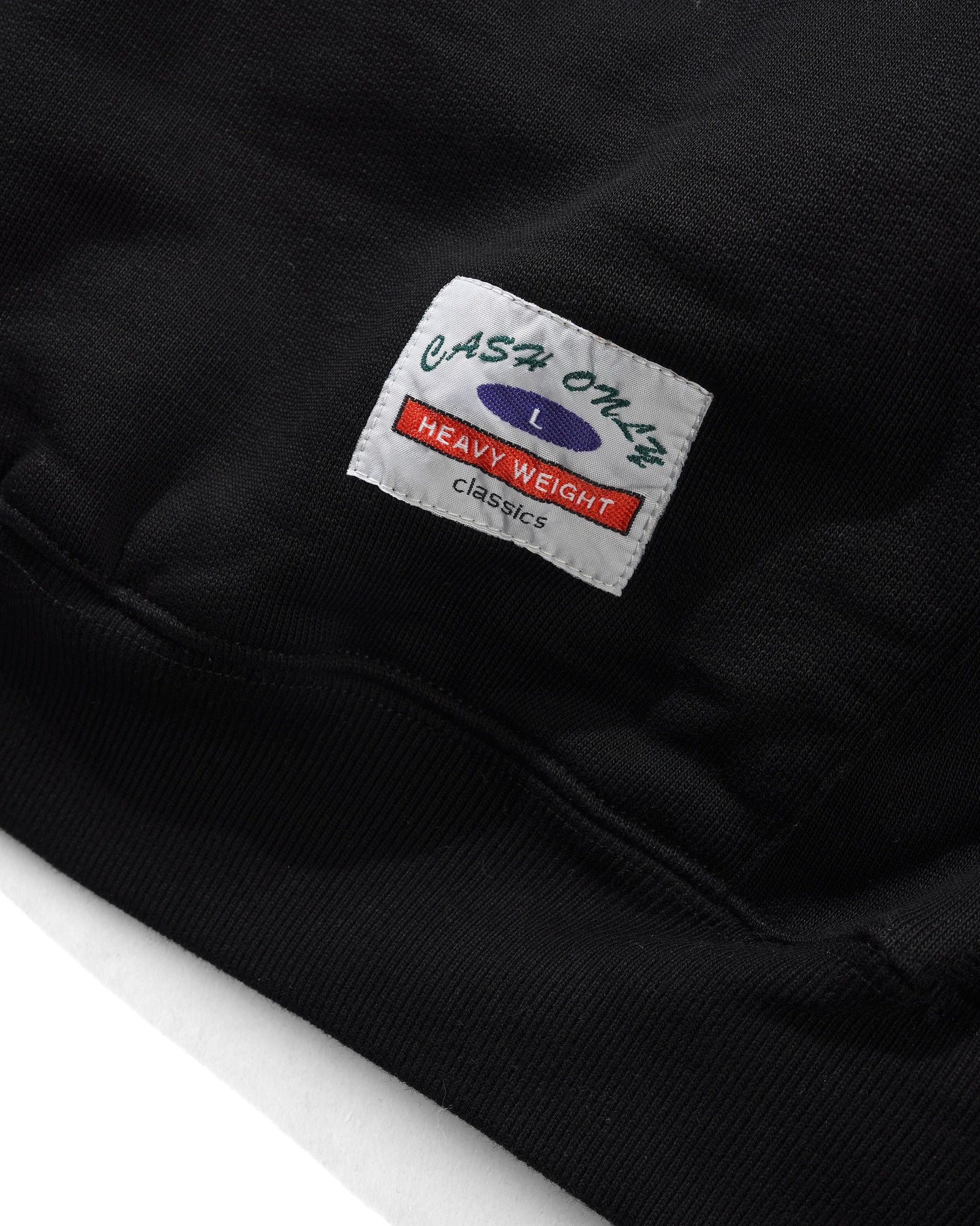 Heavy-Weight Pullover Hood, Black