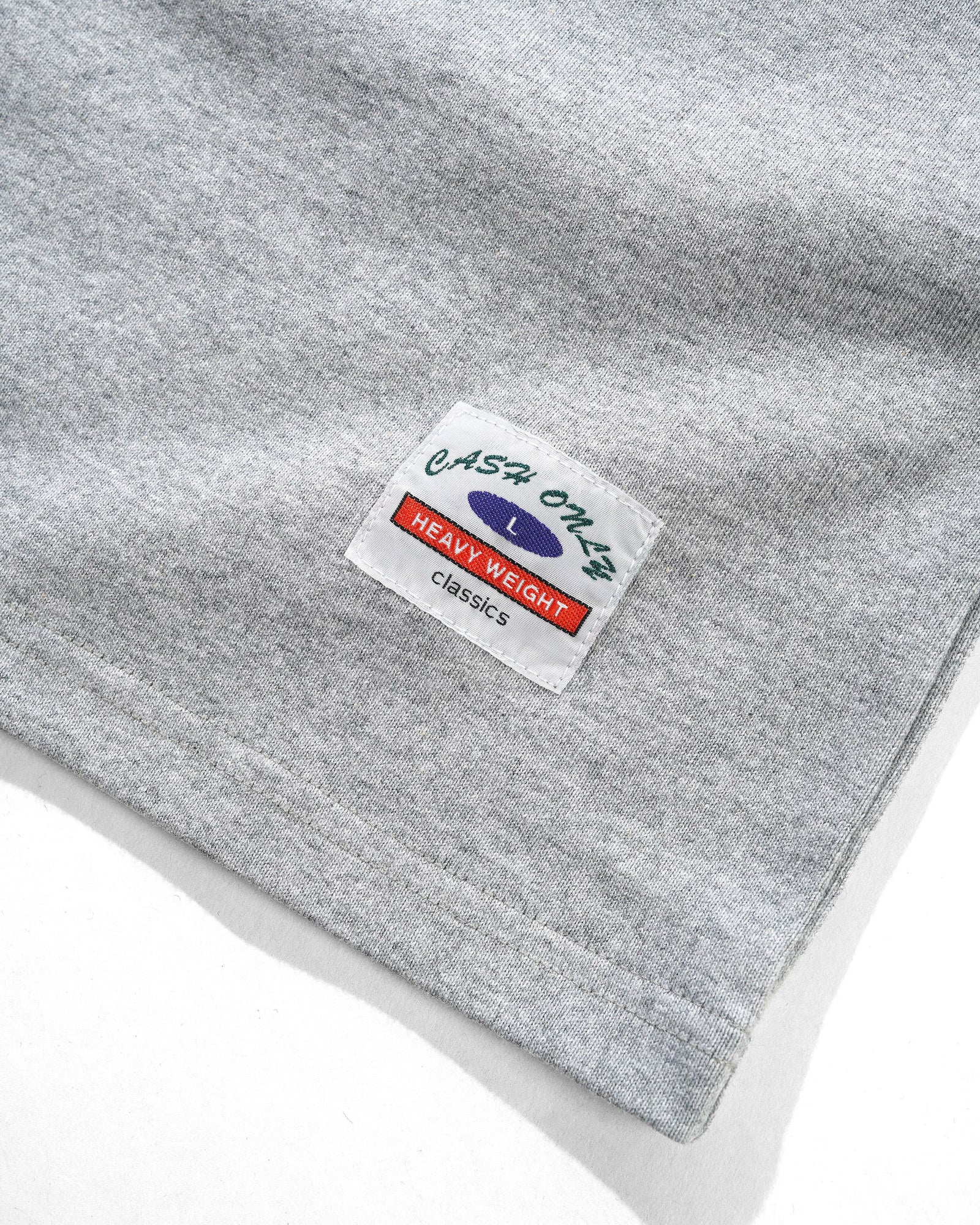 Heavy-Weight Tee, Heather Grey
