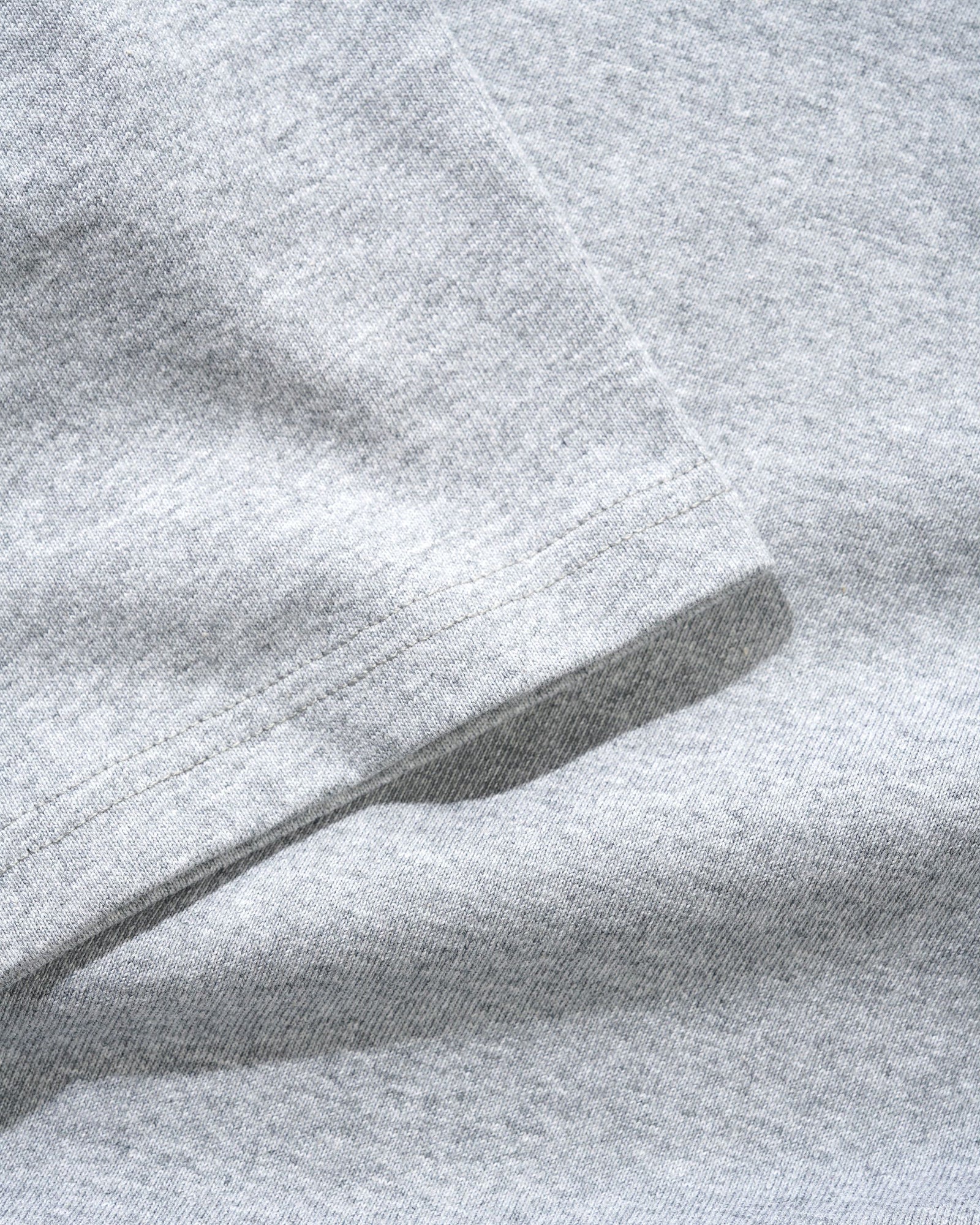 Heavy-Weight Tee, Heather Grey