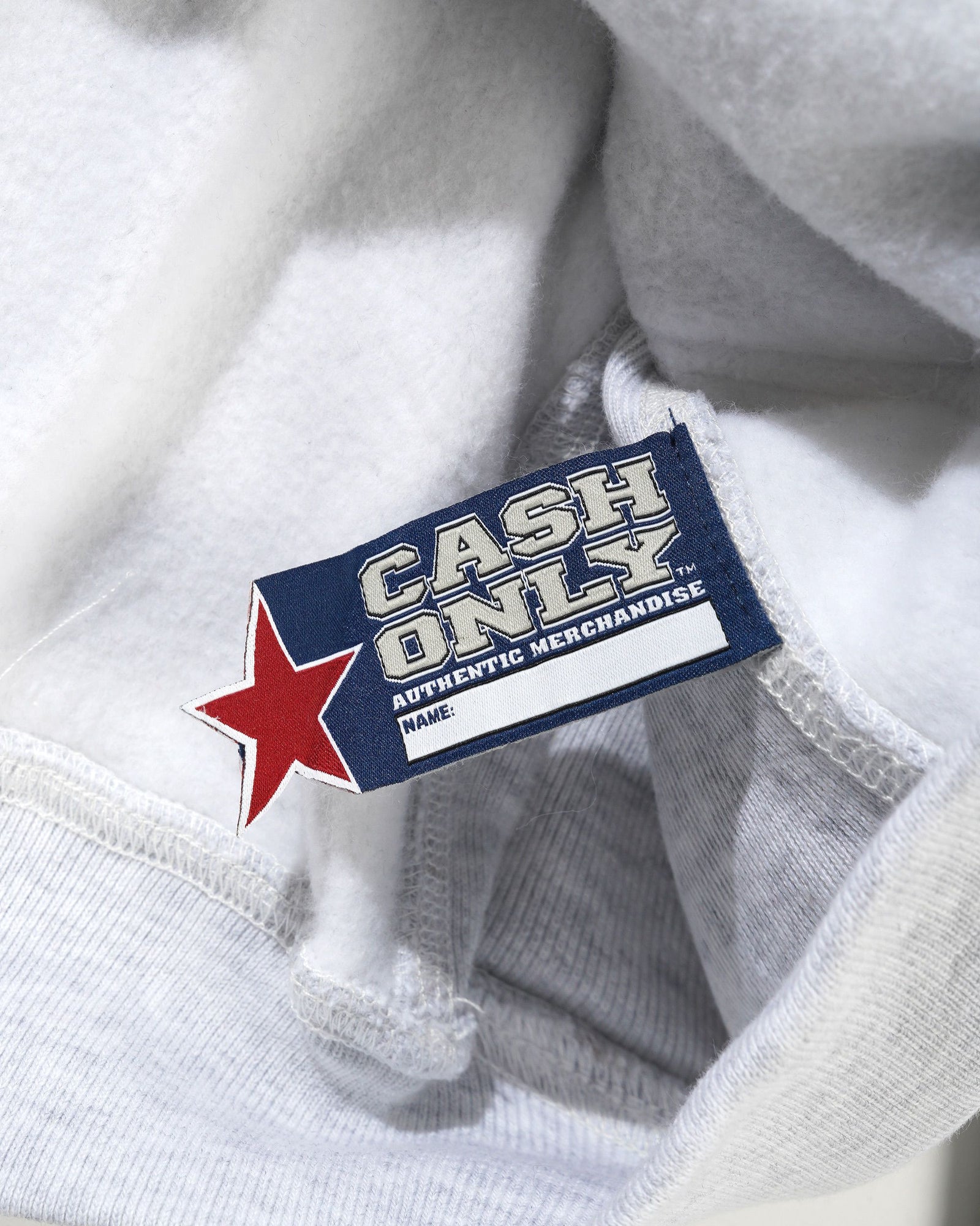 Heavy-Weight Zip-Thru Hood, Ash