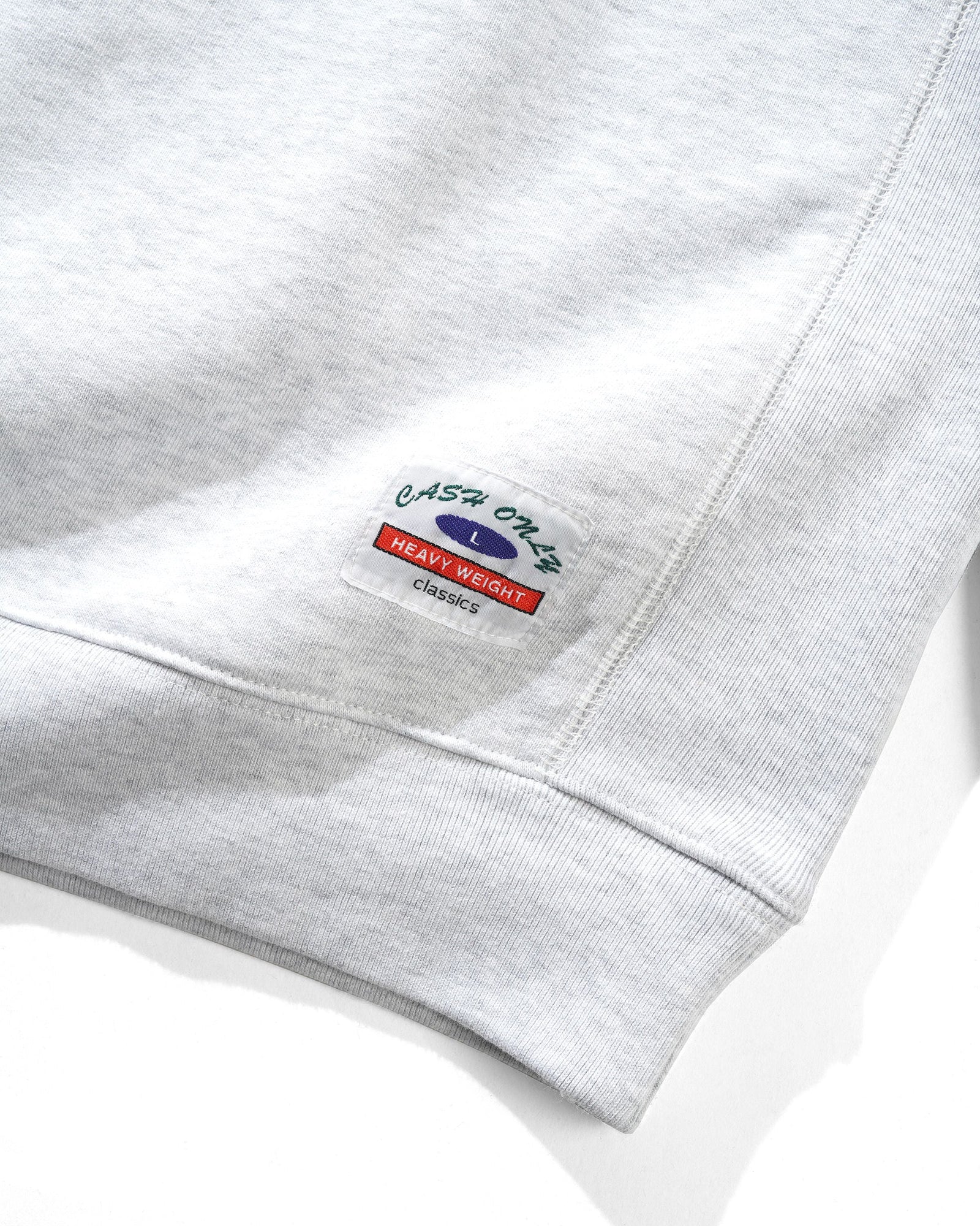 Heavy-Weight Crewneck, Ash