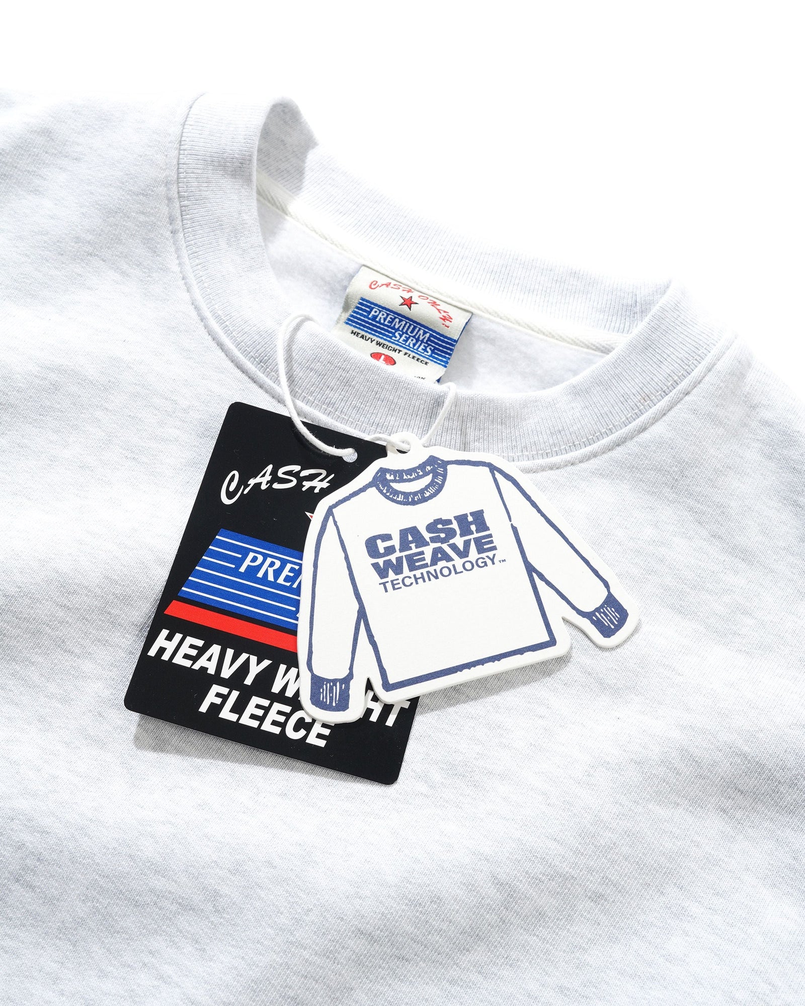 Heavy-Weight Crewneck, Ash