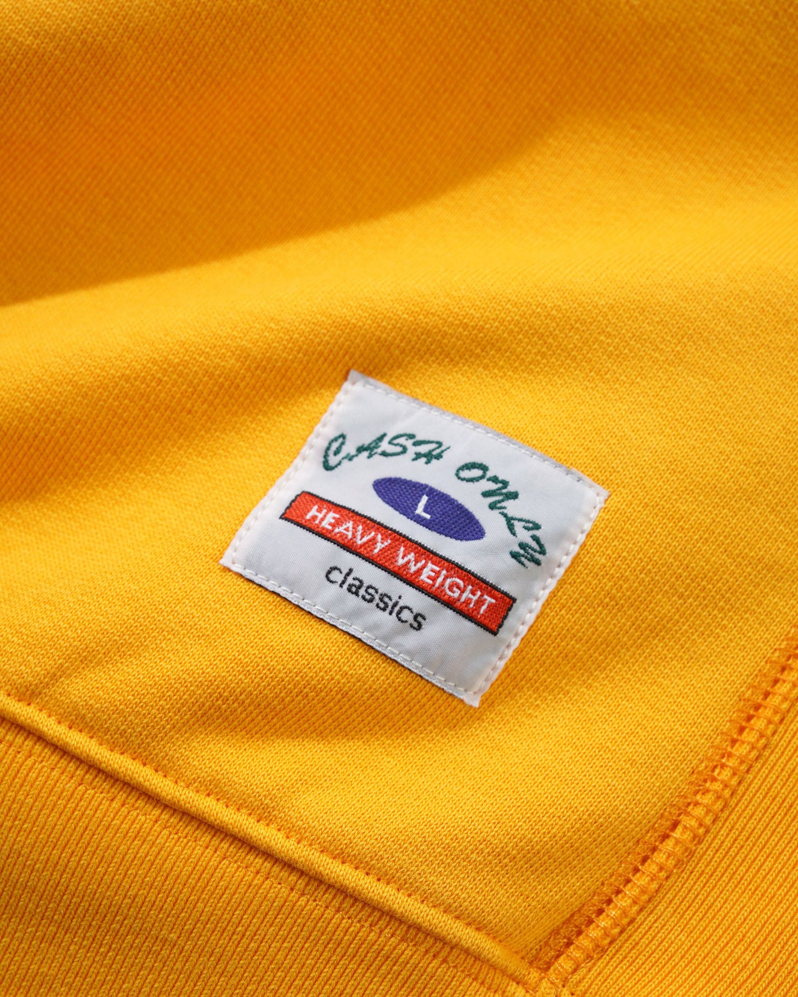 Heavy-Weight Crewneck, Gold