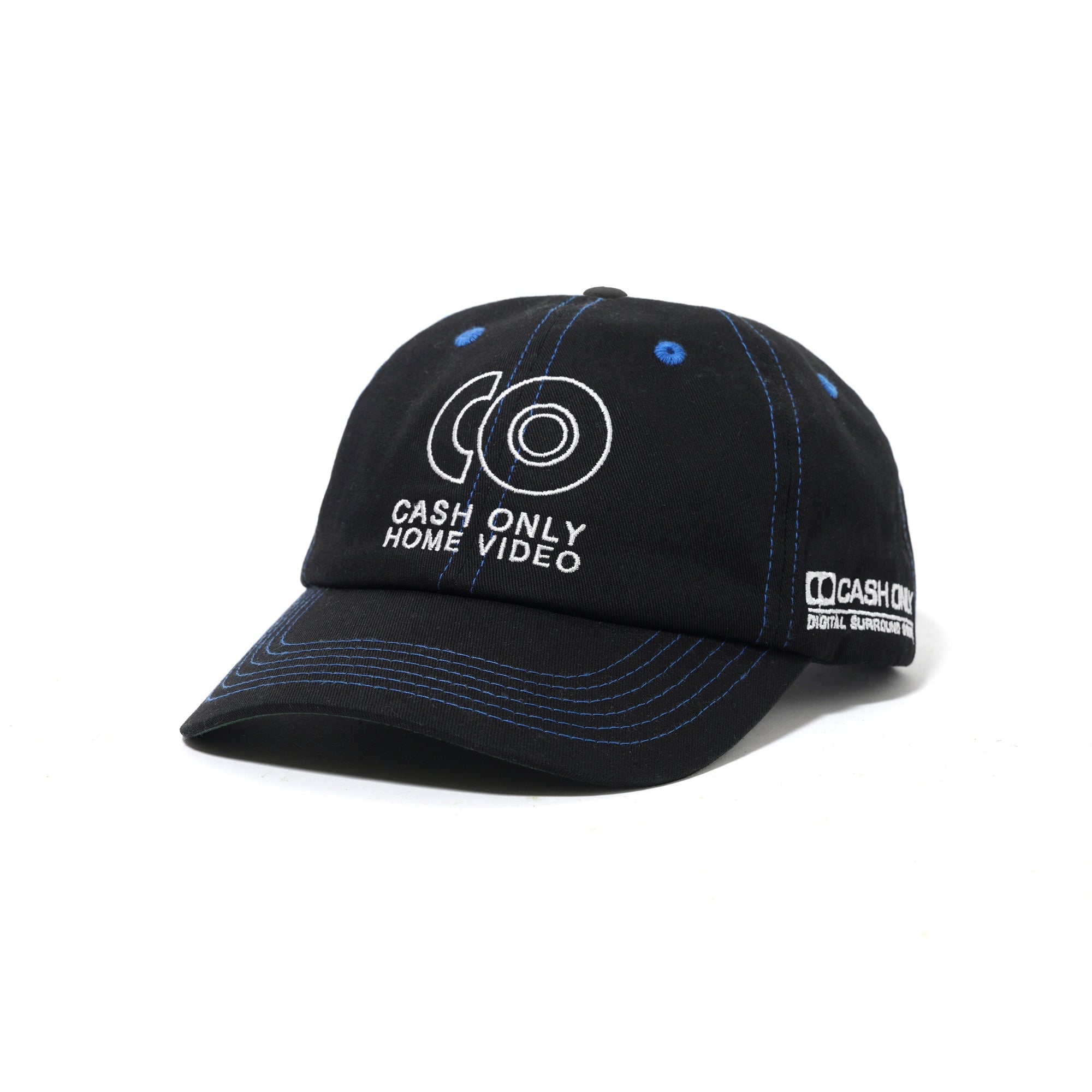 Home Video 6 Panel Cap, Black