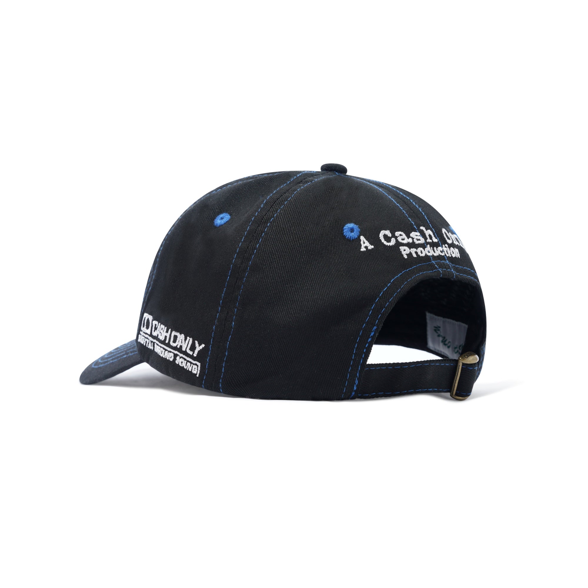 Home Video 6 Panel Cap, Black