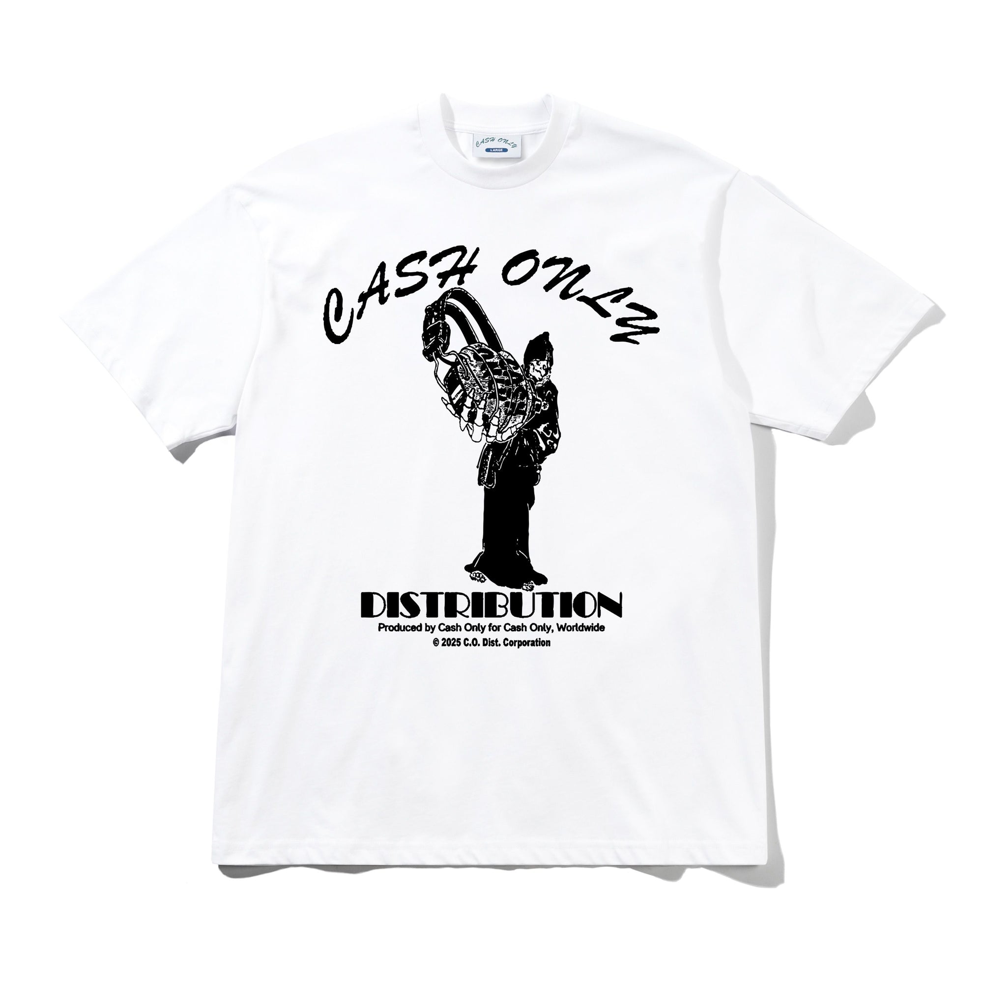 Listen Tee, White