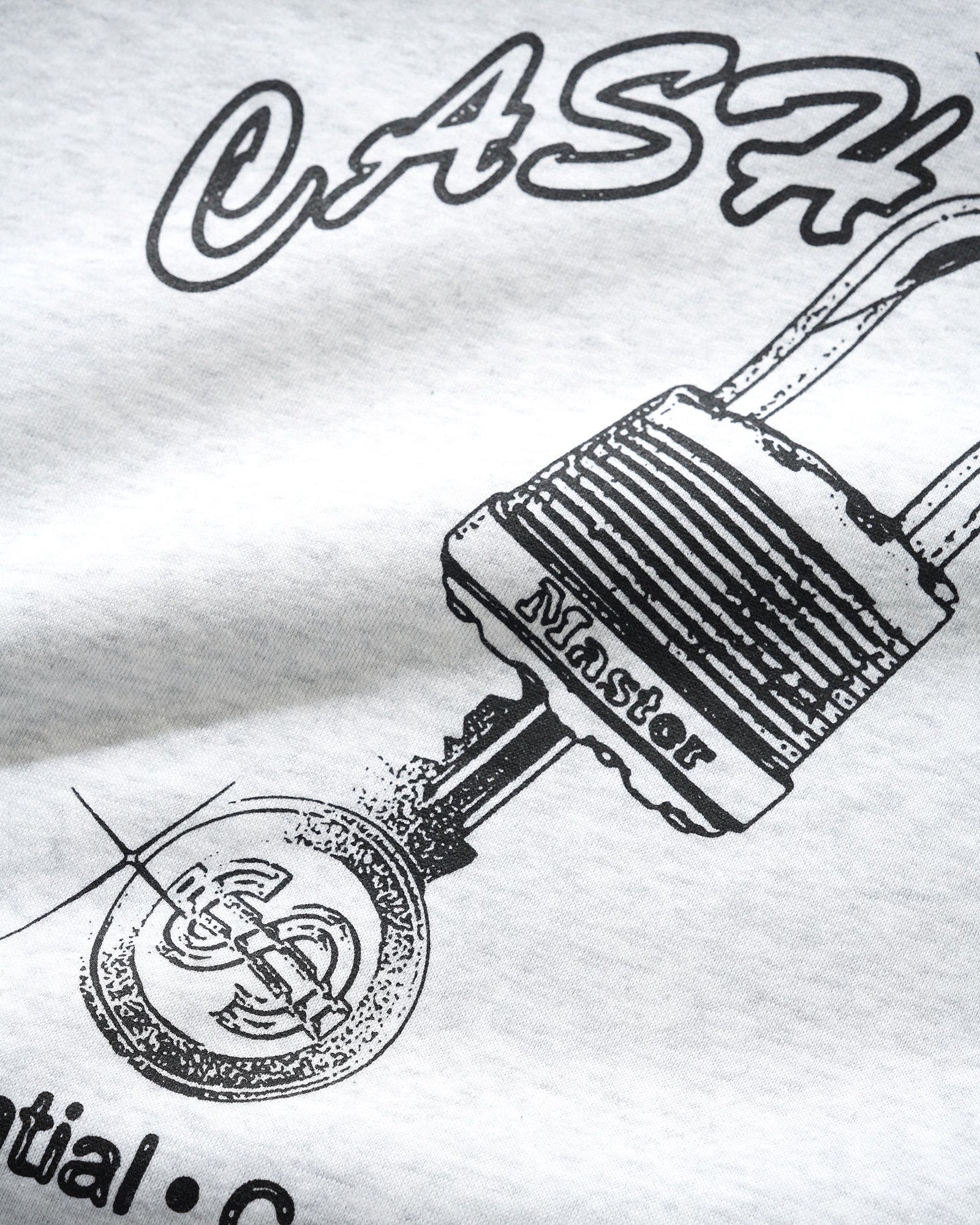 Locksmith Crewneck, Ash