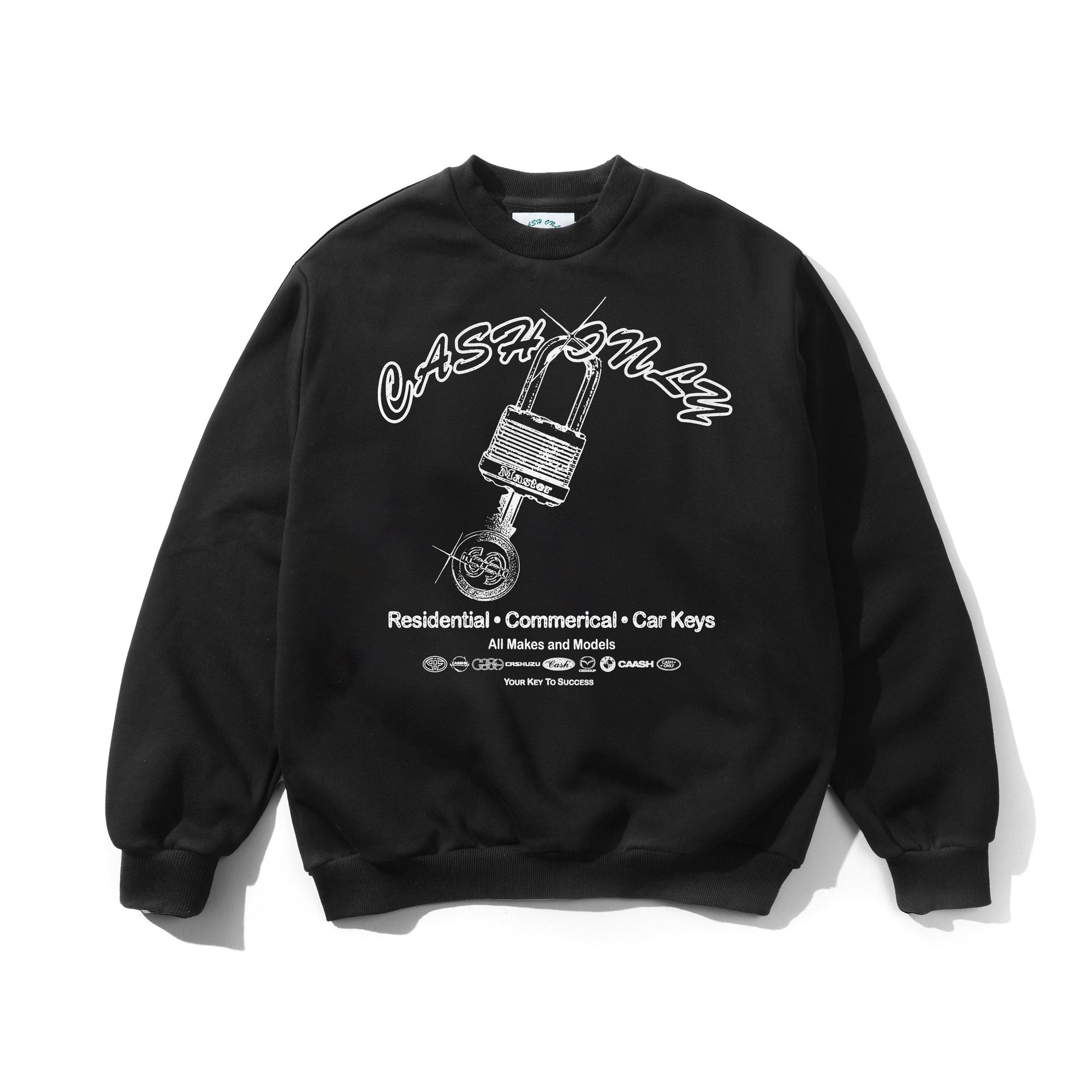 Locksmith Crewneck, Black