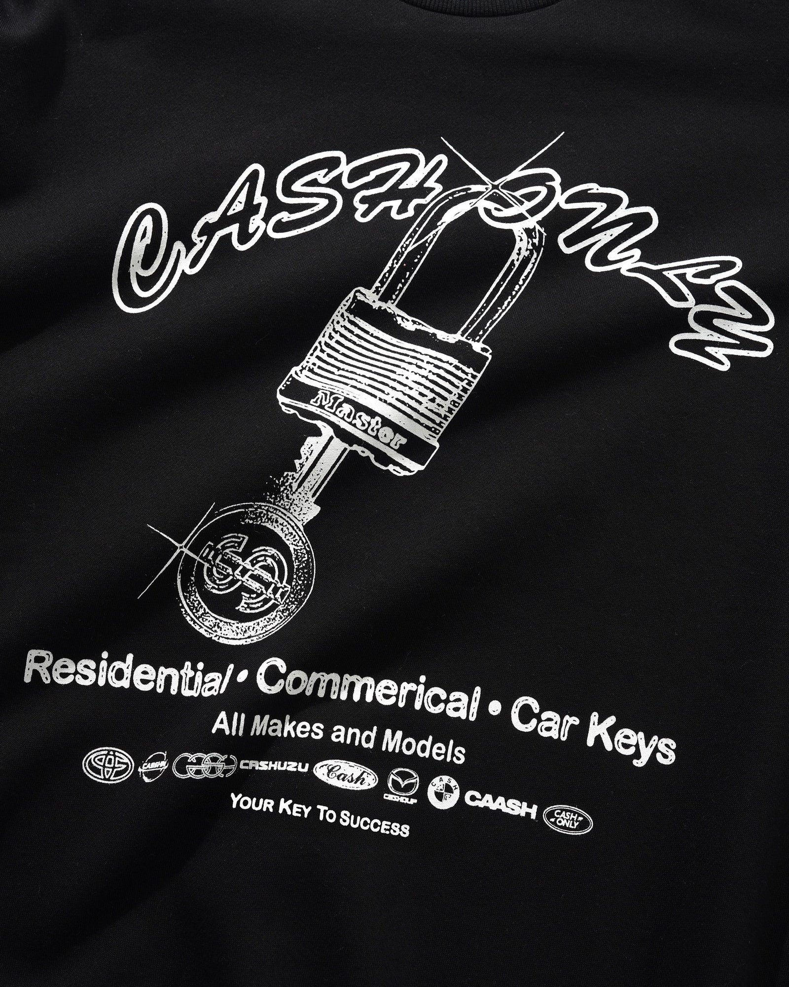 Locksmith Crewneck, Black