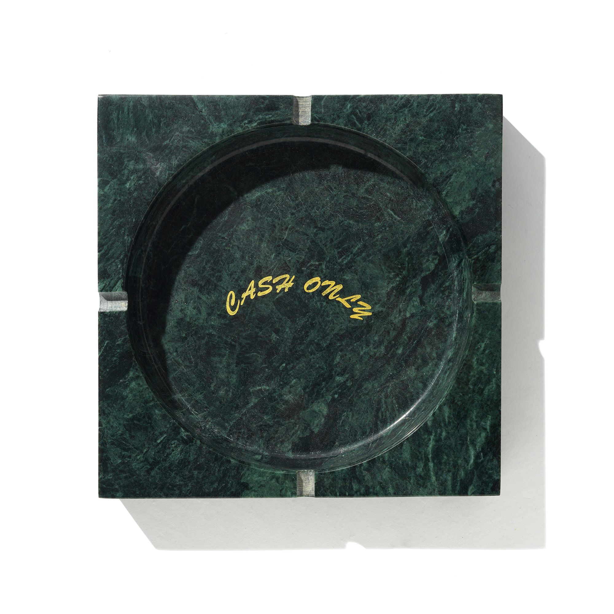 Marble Ashtray, Emerald