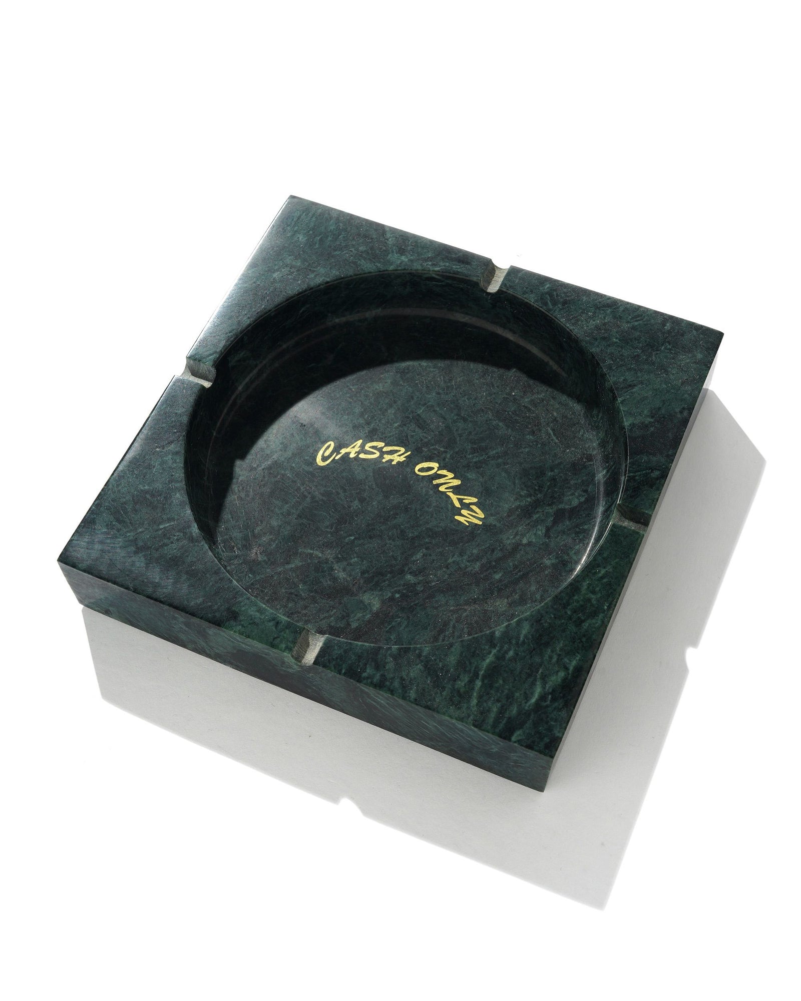 Marble Ashtray, Emerald