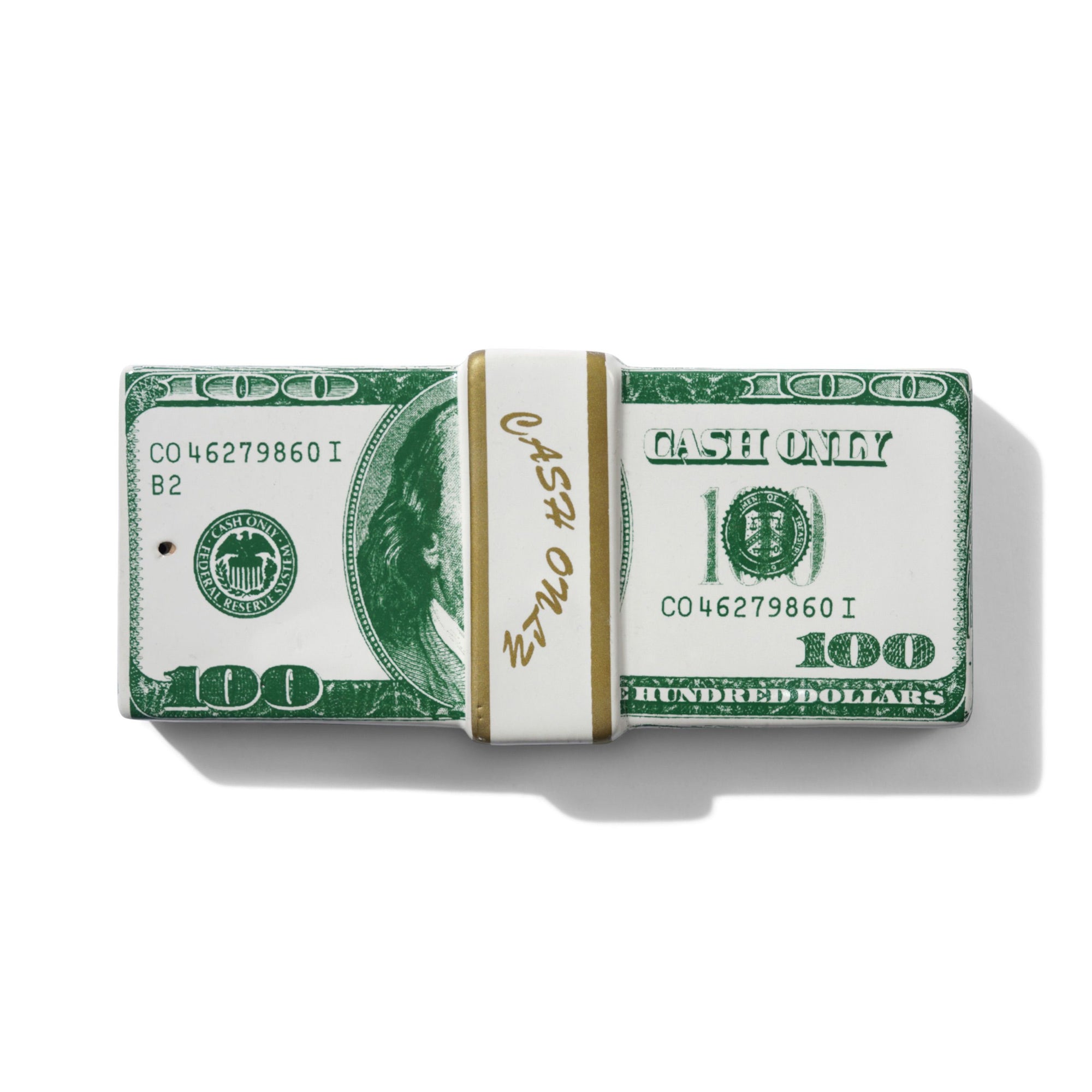 Money Stack Incense Holder, Green