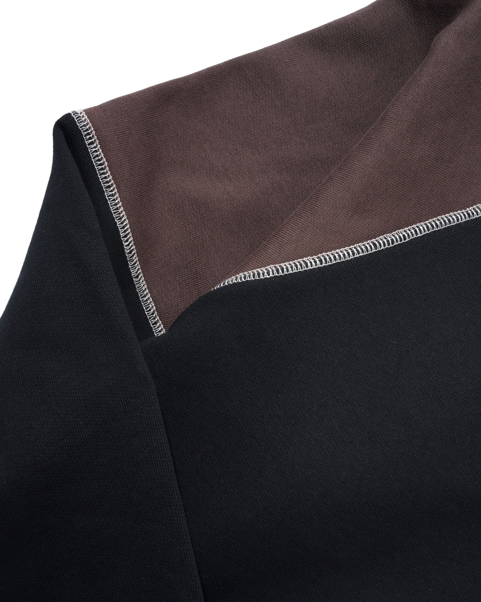 Motion Panel Crewneck, Black / Dark Brown