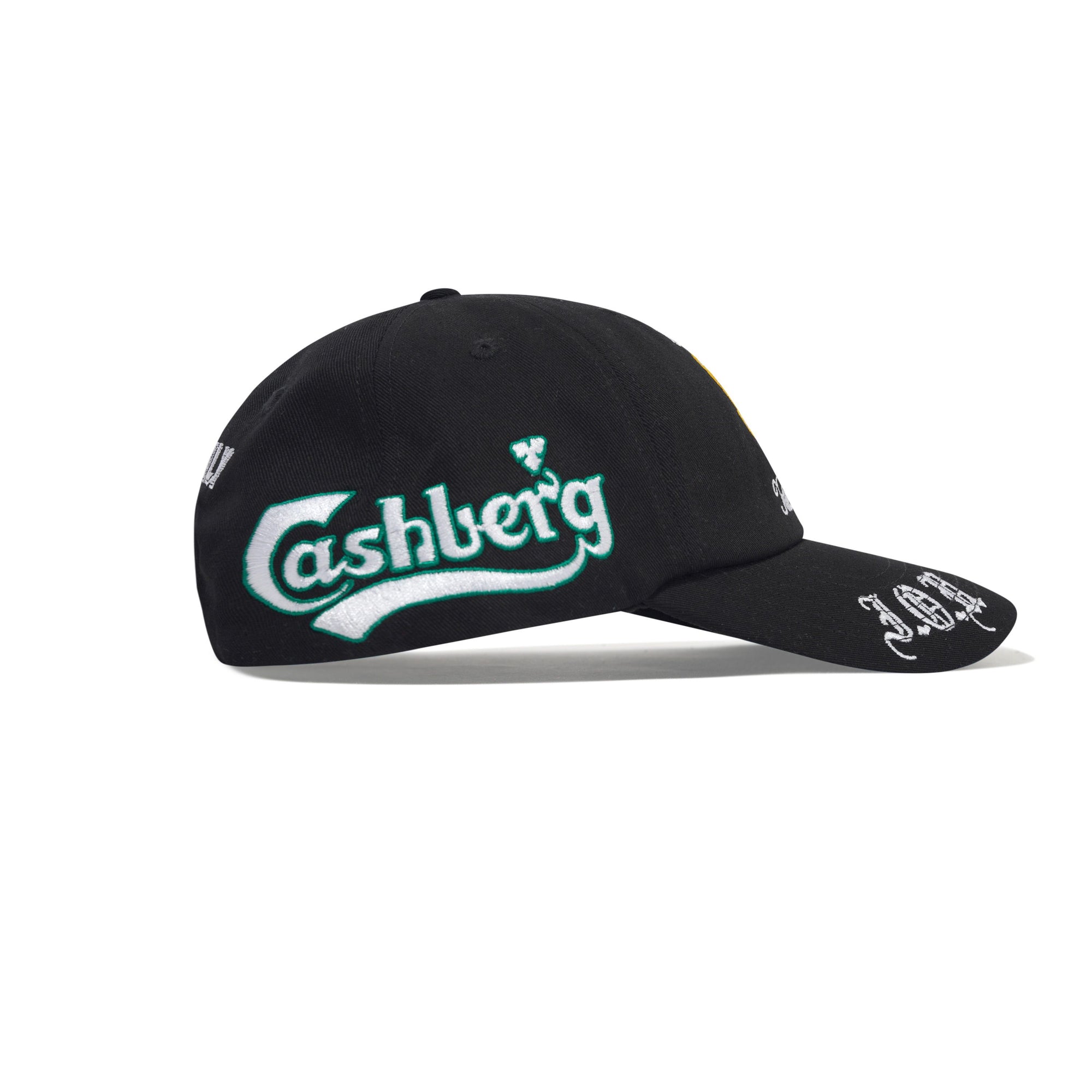 Nada 6 Panel Cap, Black